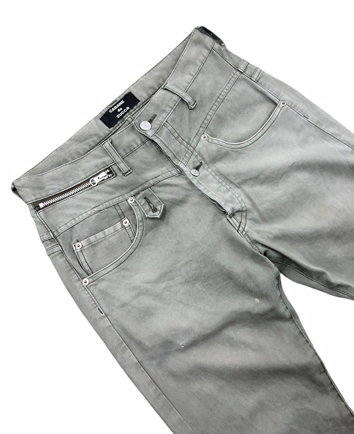 CABANE de ZUCCa AW2008 Cabane De Zucca hybrid cut button pant Size US 32 / EU 48 - 6 Thumbnail