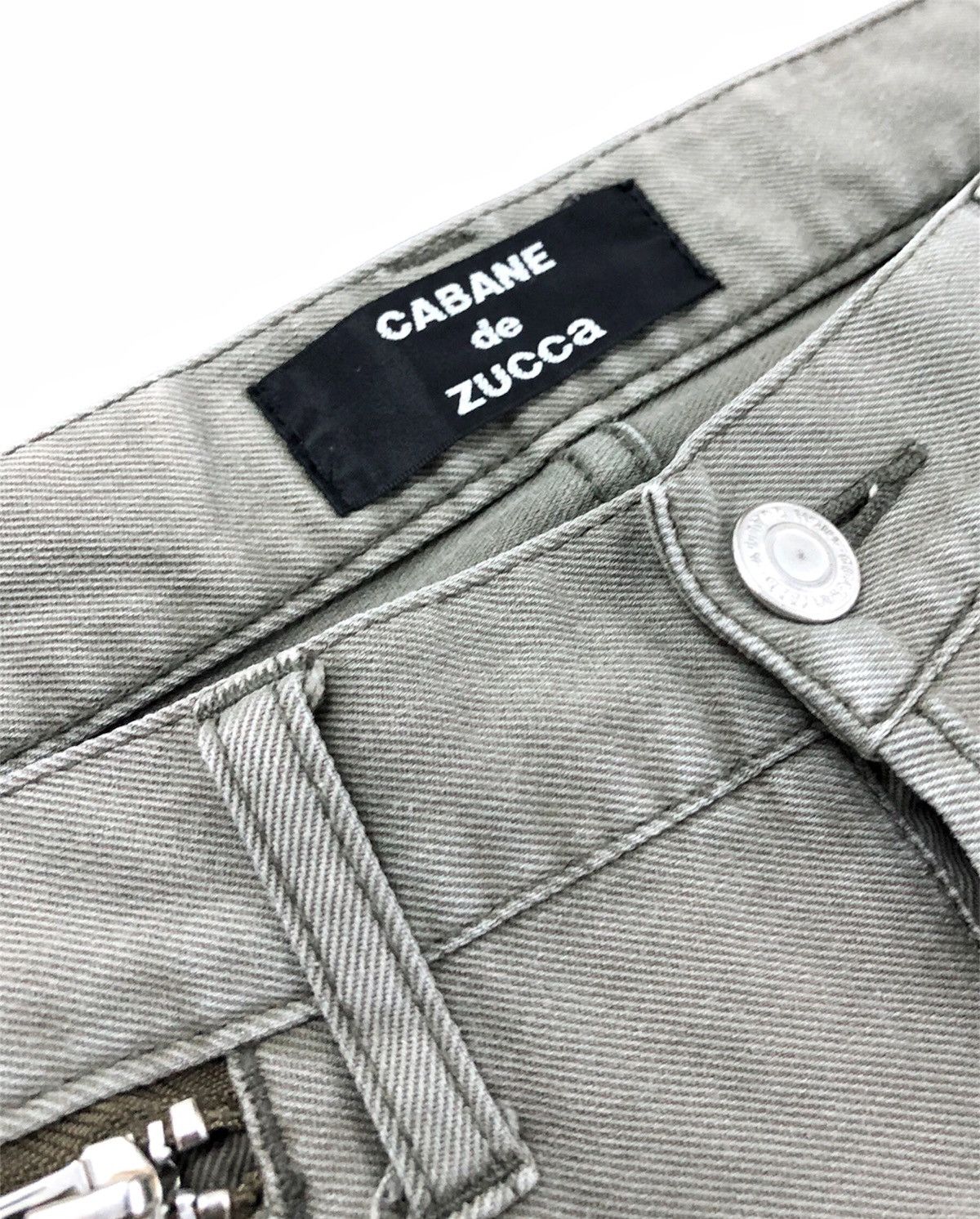 CABANE de ZUCCa AW2008 Cabane De Zucca hybrid cut button pant Size US 32 / EU 48 - 8 Thumbnail