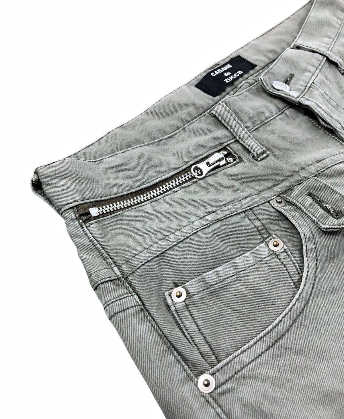 CABANE de ZUCCa AW2008 Cabane De Zucca hybrid cut button pant Size US 32 / EU 48 - 7 Thumbnail