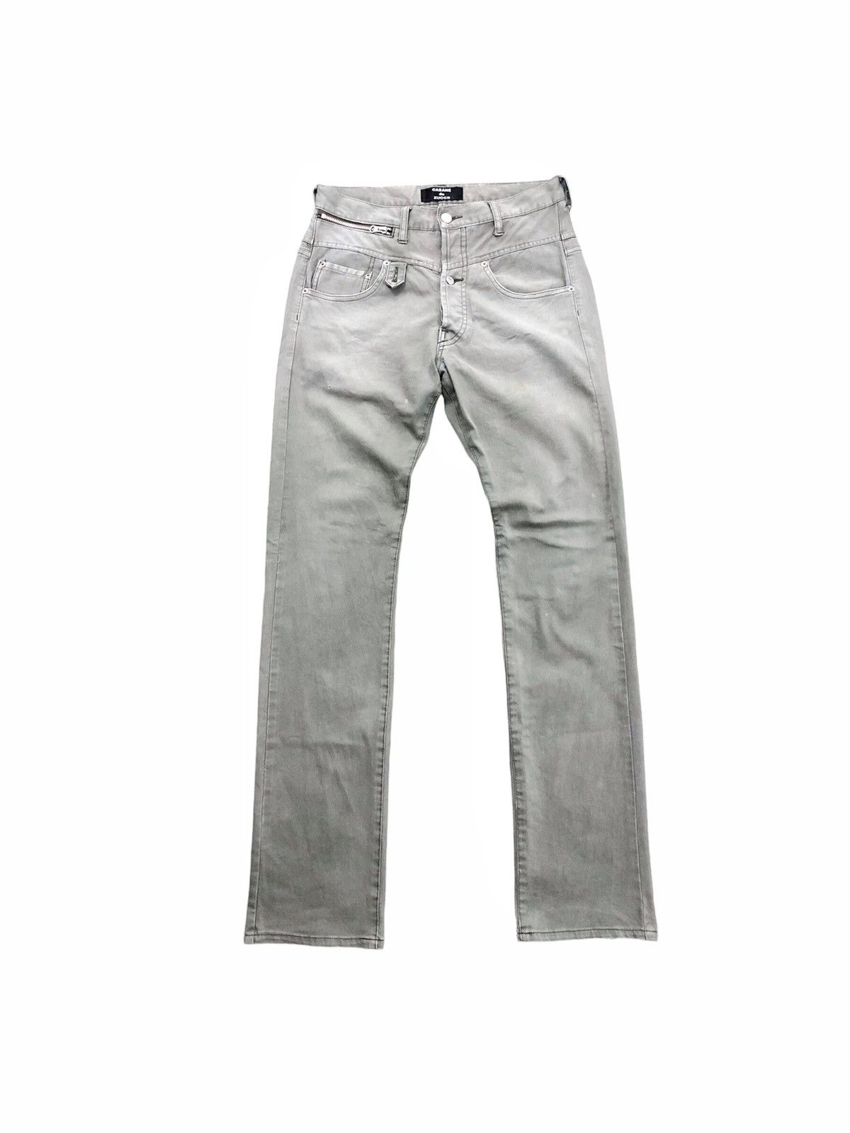 CABANE de ZUCCa AW2008 Cabane De Zucca hybrid cut button pant Size US 32 / EU 48 - 1 Thumbnail