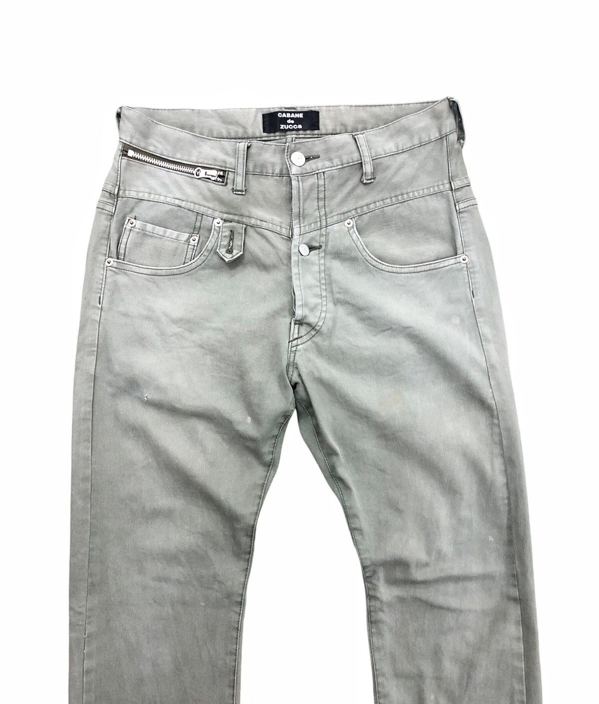 CABANE de ZUCCa AW2008 Cabane De Zucca hybrid cut button pant Size US 32 / EU 48 - 5 Thumbnail