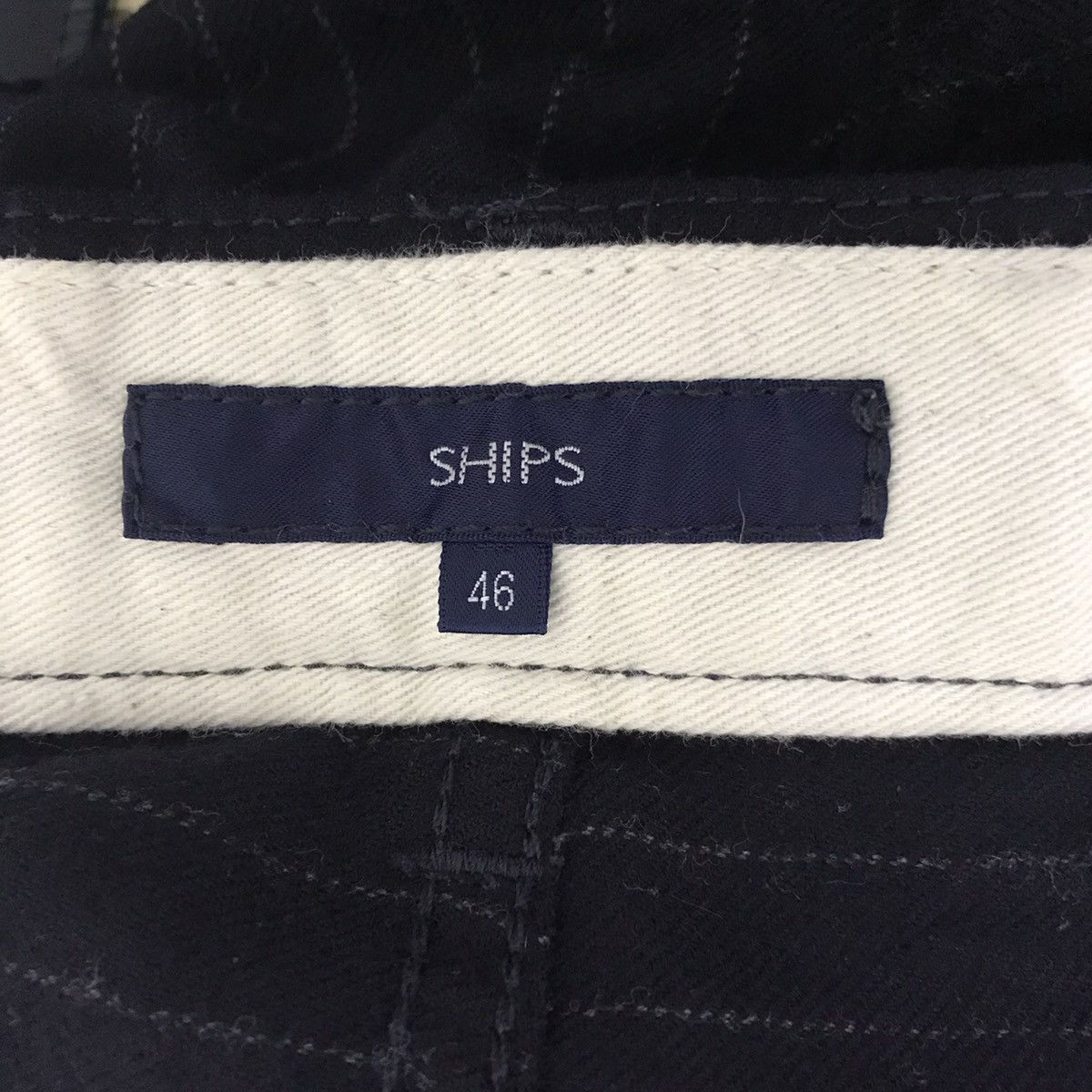 SHIPS SHIPS Japanese Brand Stripes Hickory Wool Cargo TrousersPant Size US 31 - 3 Thumbnail