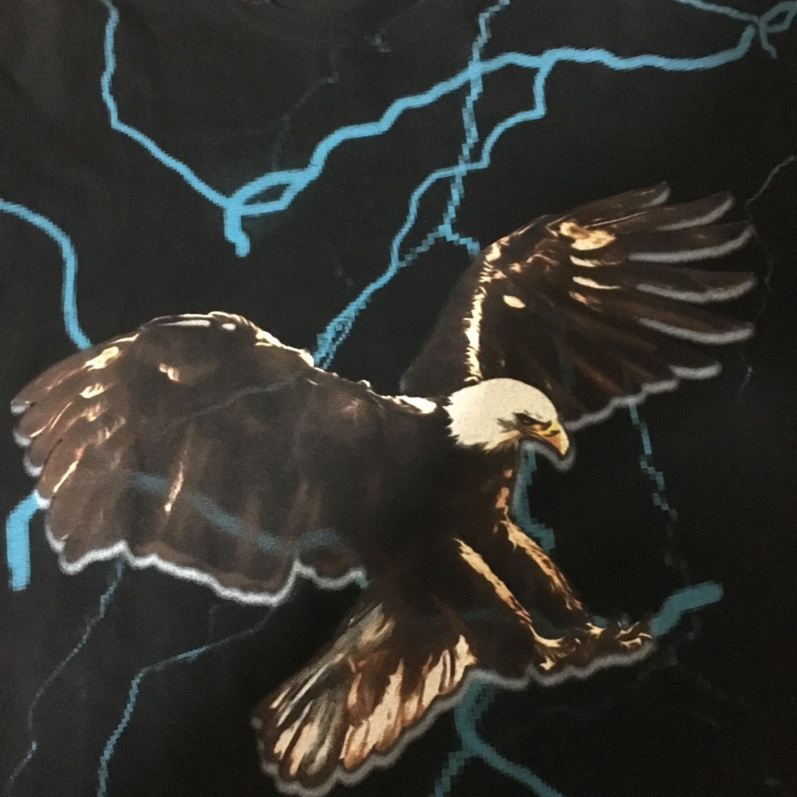 Travis Scott Cactus Jack FRAGMENT CREATE TEE TS Lightning Eagle