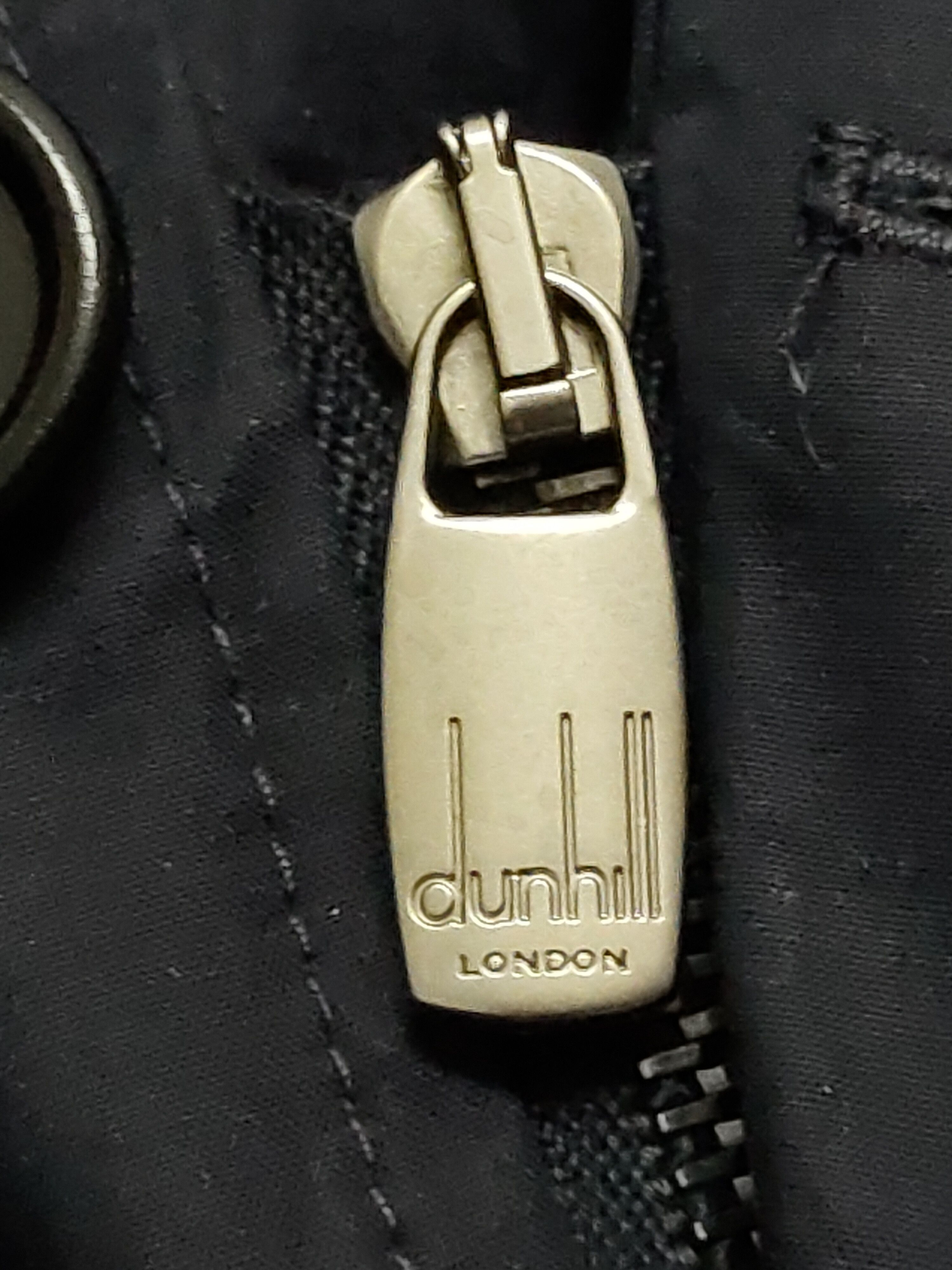 Alfred Dunhill Dunhill Vintage zip jacket double pocket black Size US S / EU 44-46 / 1 - 12 Thumbnail