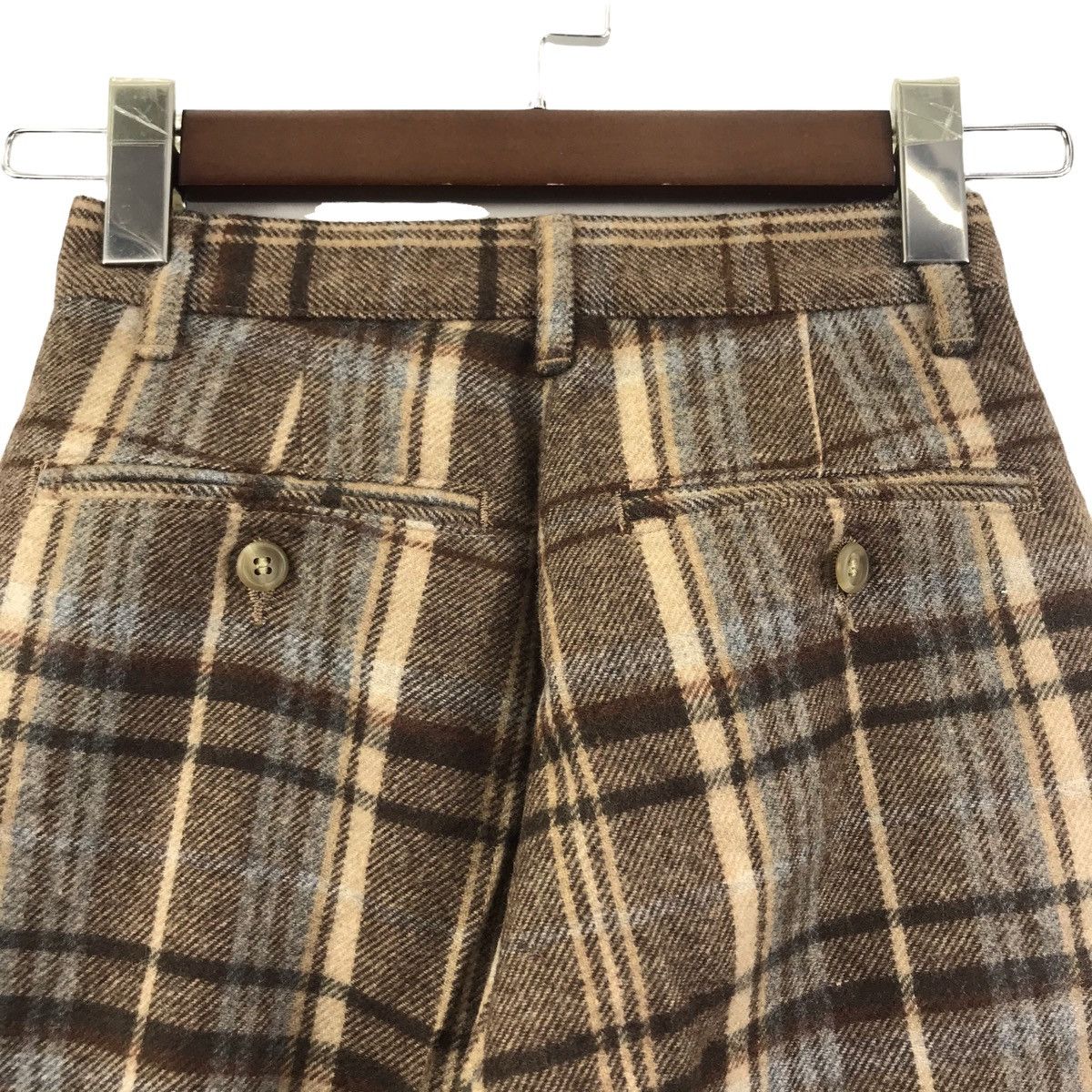 Wrangler Vintage FILE From WRANGLER Check Tartan Casual Trousers Pant Size US 26 / EU 42 - 6 Thumbnail