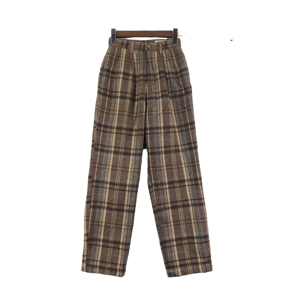 Wrangler Vintage FILE From WRANGLER Check Tartan Casual Trousers Pant Size US 26 / EU 42 - 1 Thumbnail