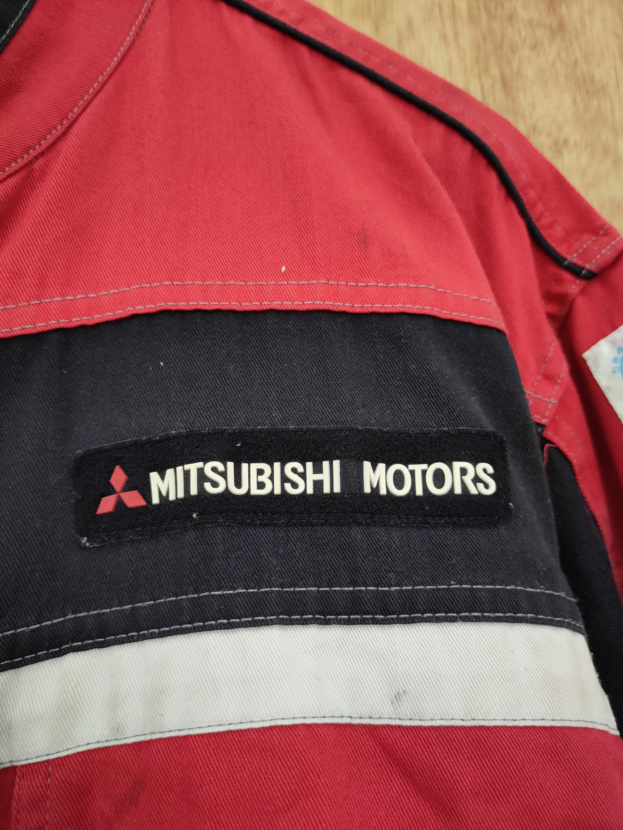 Japanese Brand Mitsubishi service Staff rally art racing coverall #46-201 Size US 34 / EU 50 - 16 Thumbnail