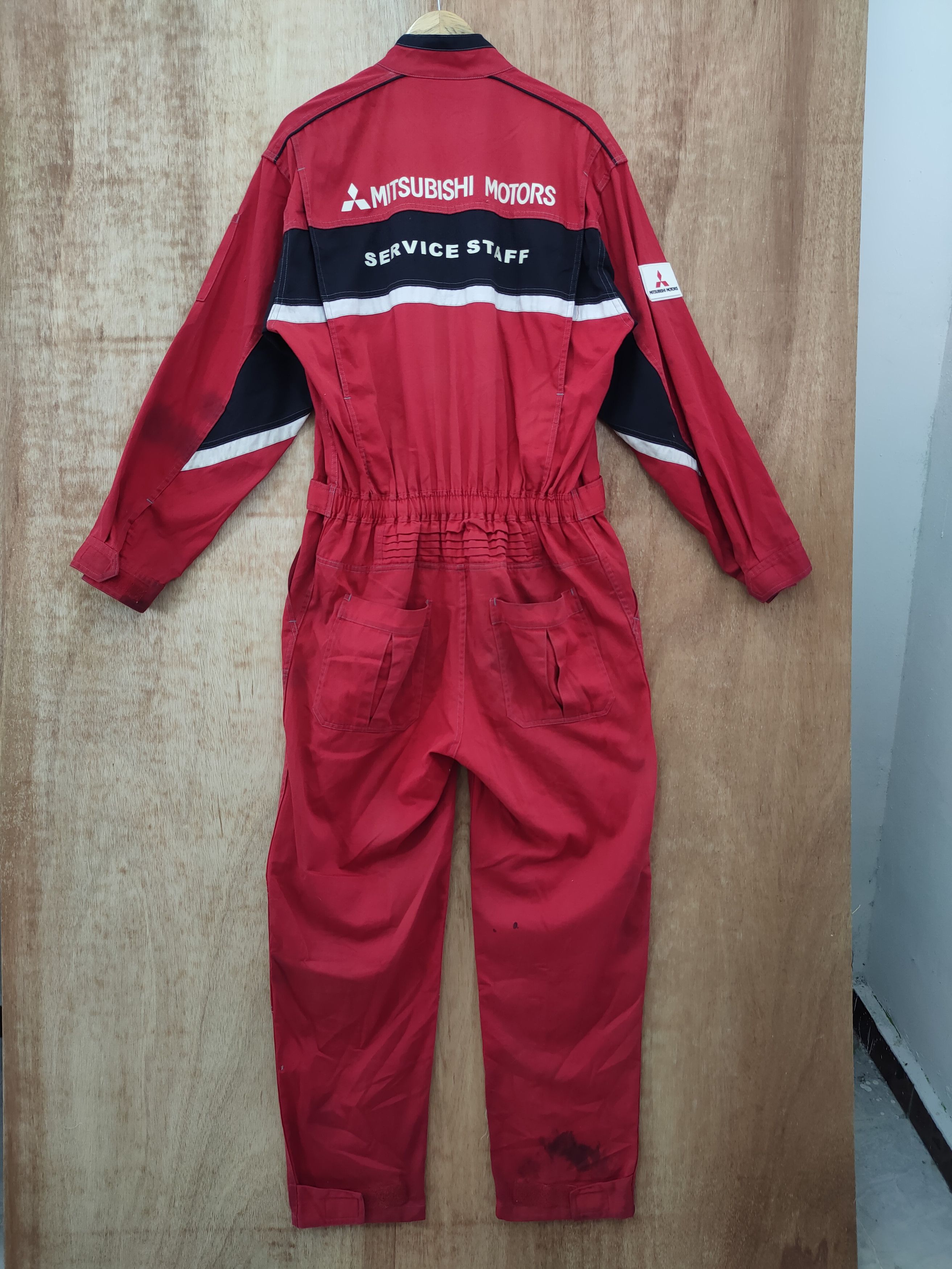 Japanese Brand Mitsubishi service Staff rally art racing coverall #46-201 Size US 34 / EU 50 - 19 Thumbnail