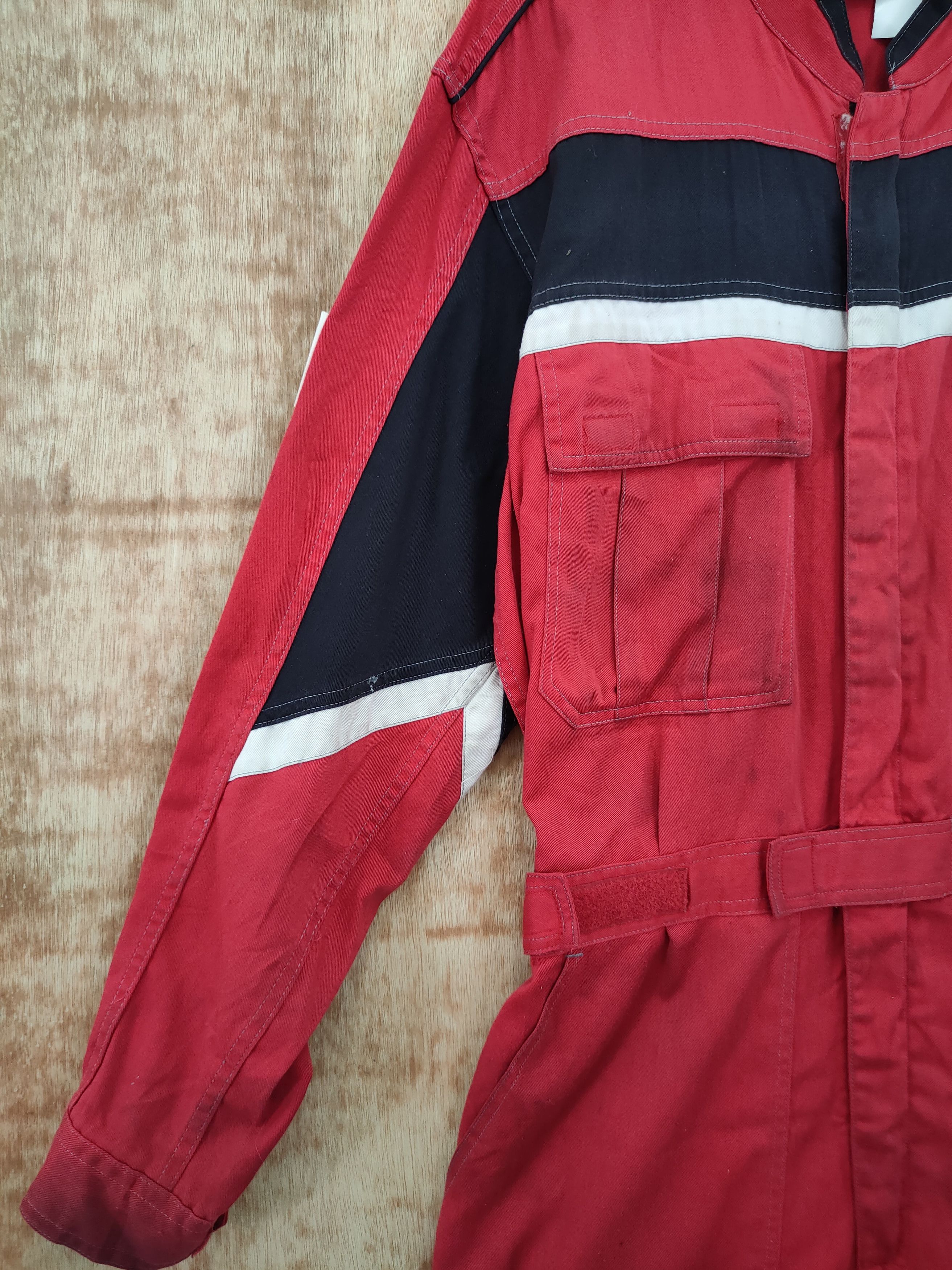 Japanese Brand Mitsubishi service Staff rally art racing coverall #46-201 Size US 34 / EU 50 - 11 Thumbnail