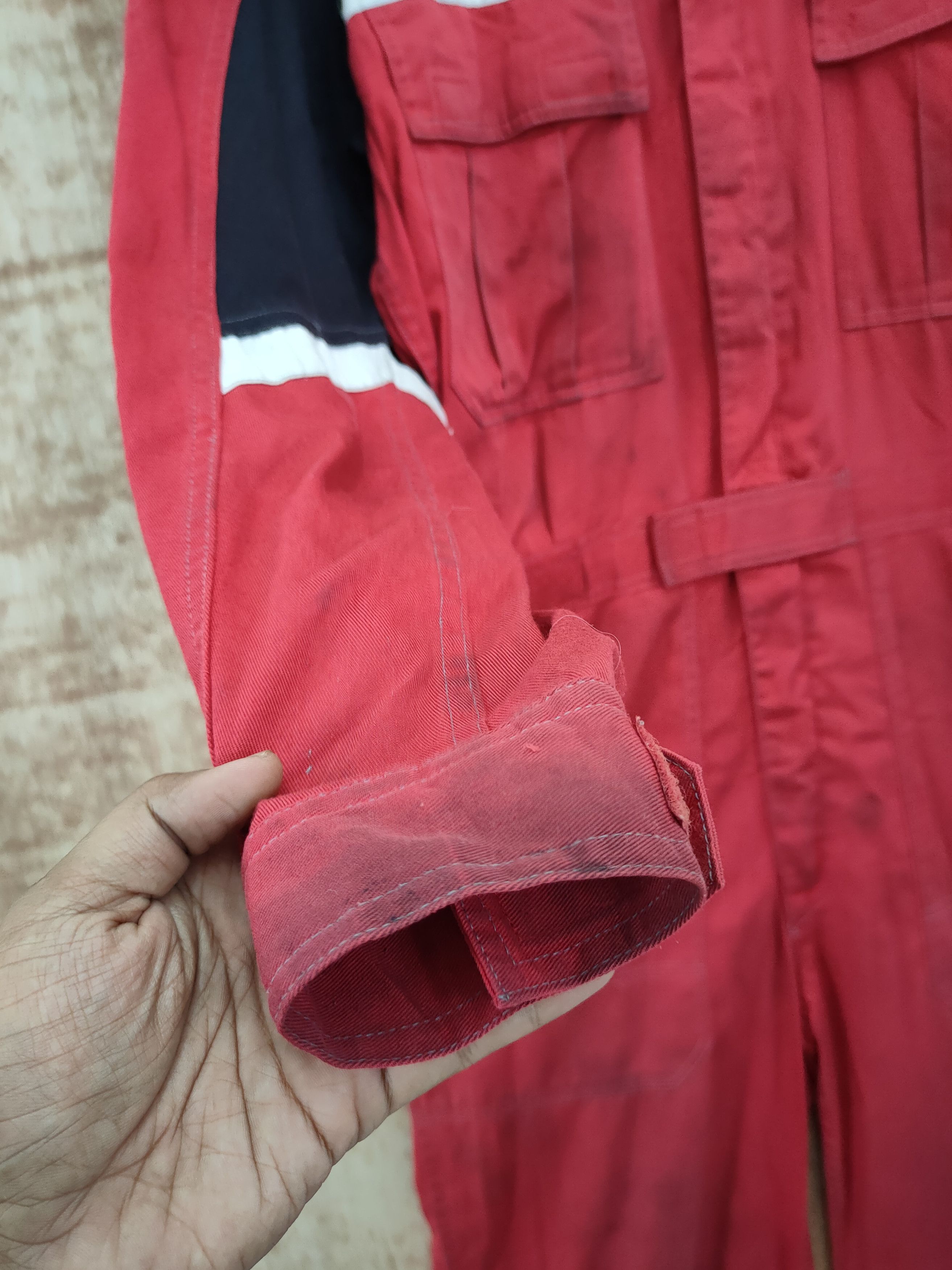 Japanese Brand Mitsubishi service Staff rally art racing coverall #46-201 Size US 34 / EU 50 - 13 Thumbnail