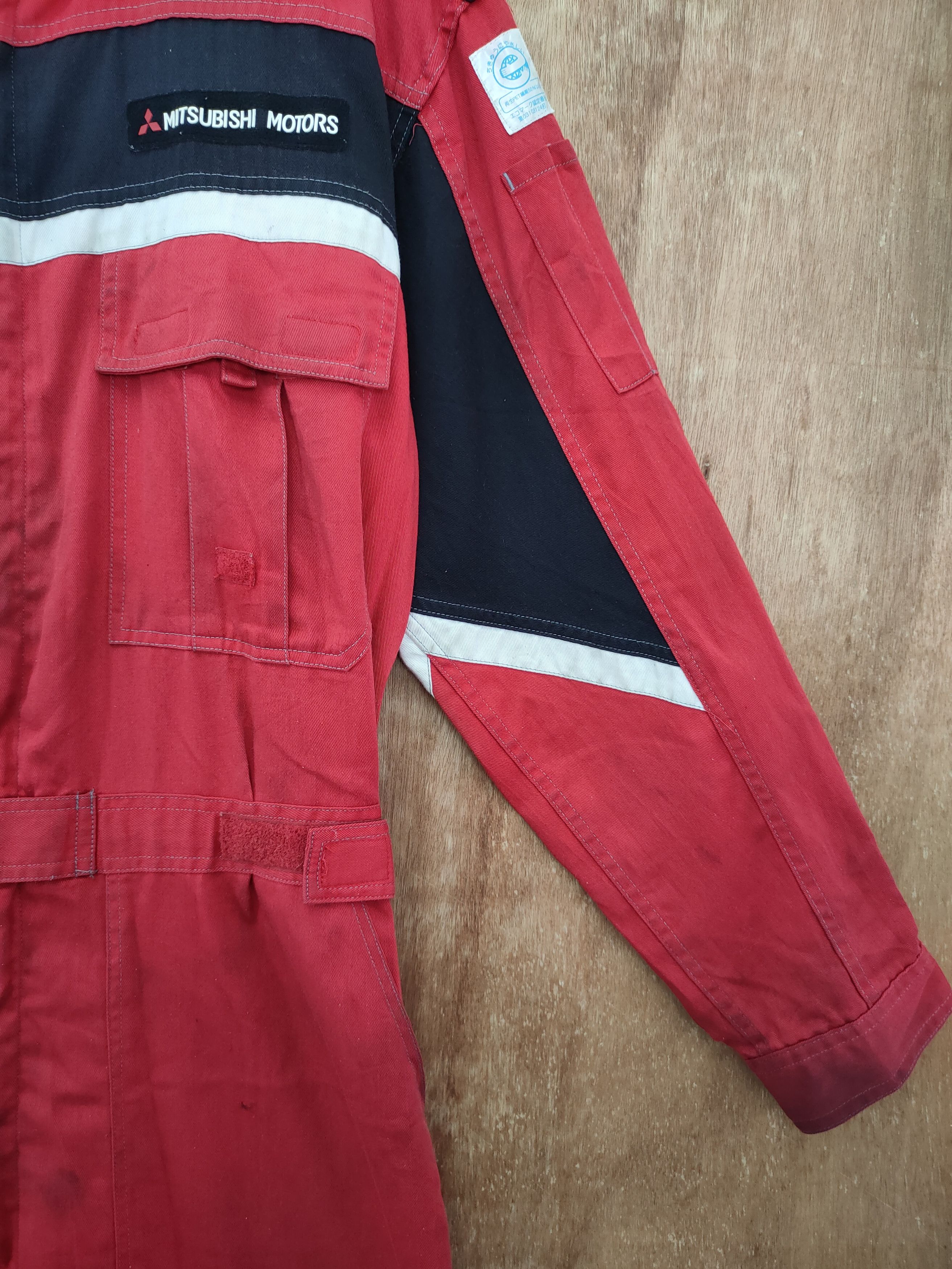 Japanese Brand Mitsubishi service Staff rally art racing coverall #46-201 Size US 34 / EU 50 - 12 Thumbnail