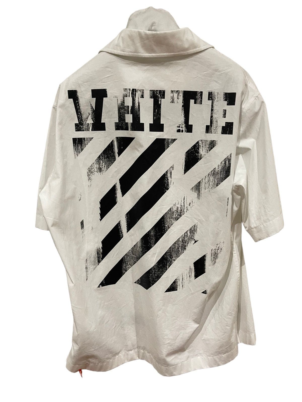Off White Diag Holiday Shirt