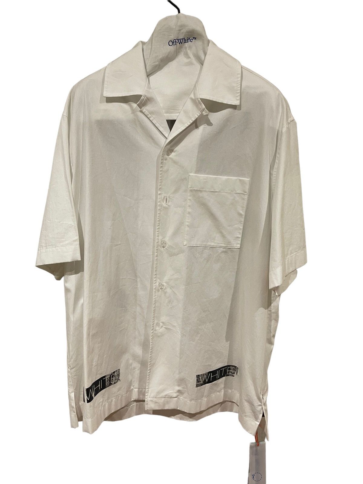 Off White Diag Holiday Shirt