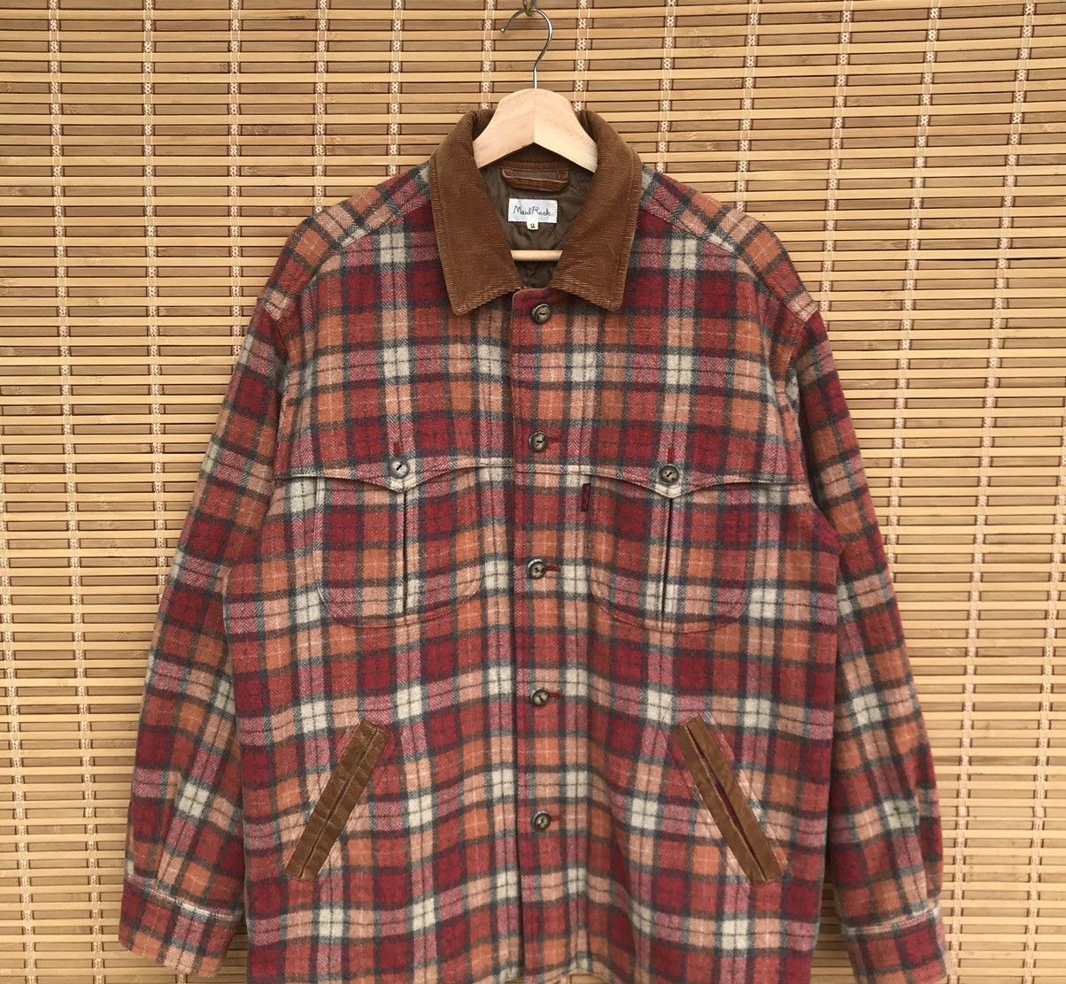 Flannel × Japanese Brand × Vintage Vintage Maul Ruck Wool flannel 4pocket made in japan Size US L / EU 52-54 / 3 - 4 Thumbnail