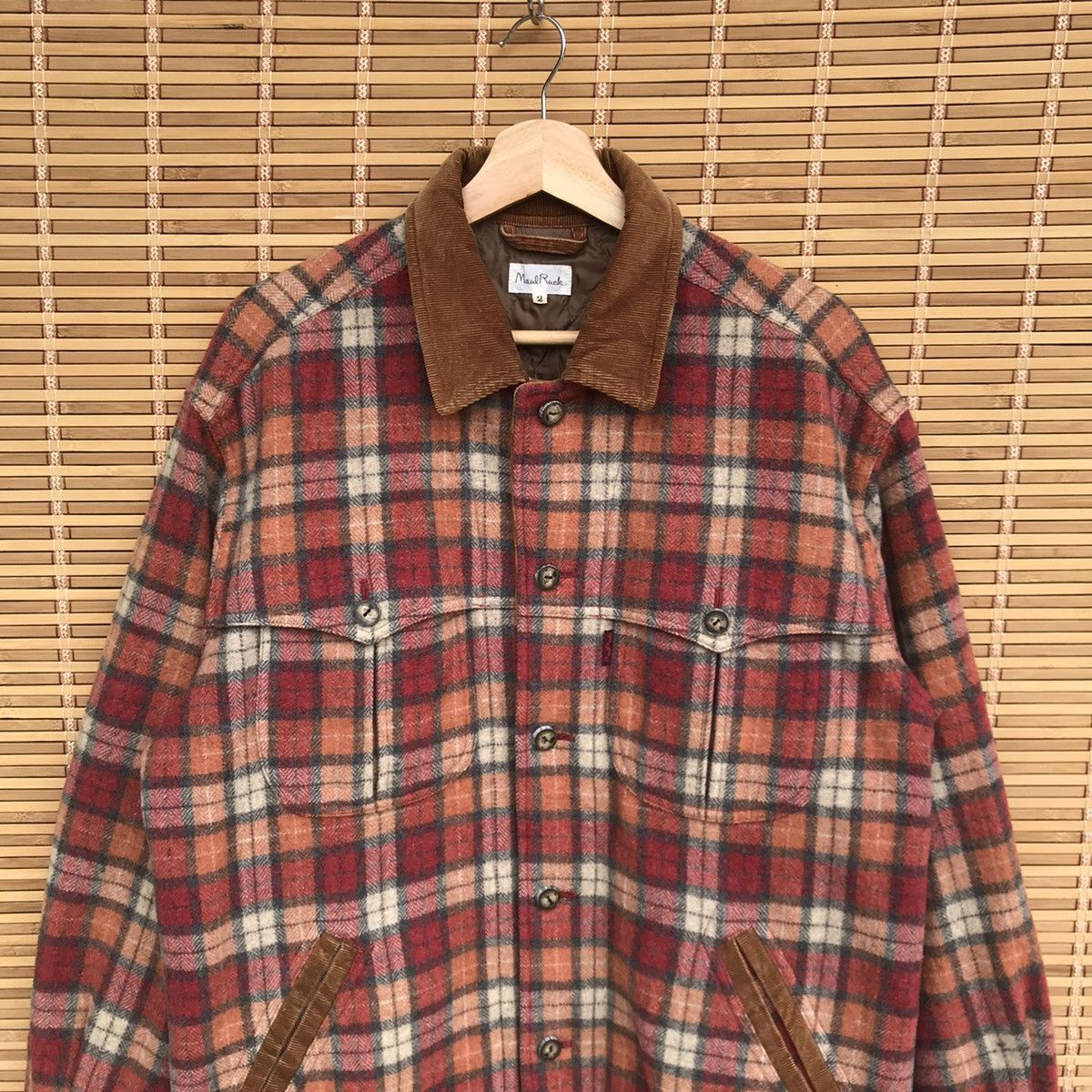 Flannel × Japanese Brand × Vintage Vintage Maul Ruck Wool flannel 4pocket made in japan Size US L / EU 52-54 / 3 - 6 Thumbnail