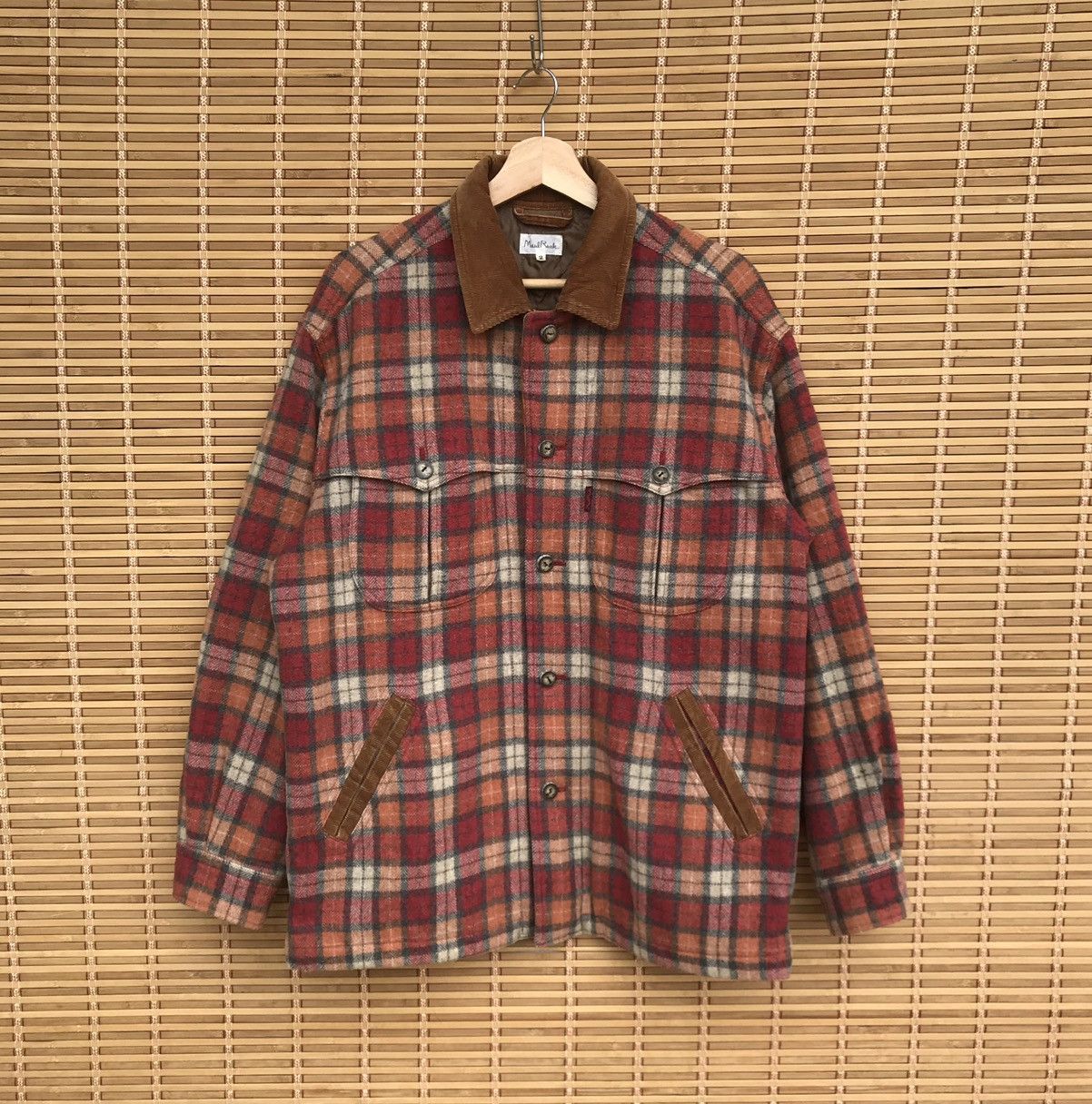 Flannel × Japanese Brand × Vintage Vintage Maul Ruck Wool flannel 4pocket made in japan Size US L / EU 52-54 / 3 - 2 Thumbnail