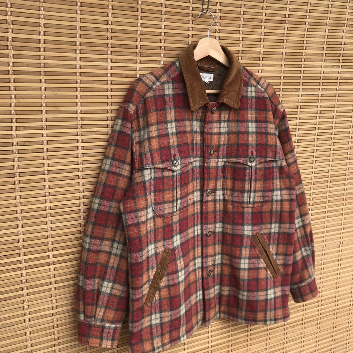 Vintage Maul Ruck Wool flannel 4pocket made in japan