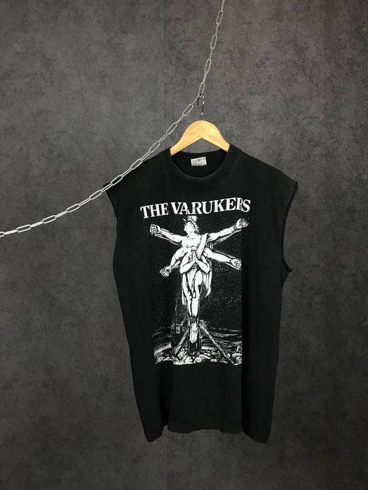 Vintage The Varukers vintage hard punk band tee | Grailed