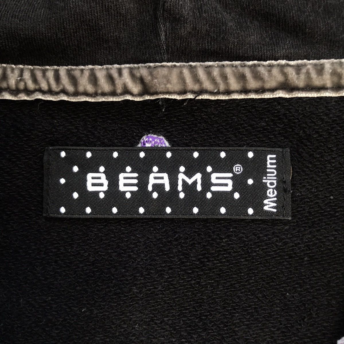 Beams Plus 2000's Beams Plus Sugar Skull Polka Dot / Balaclava Hoodie Size US M / EU 48-50 / 2 - 6 Thumbnail