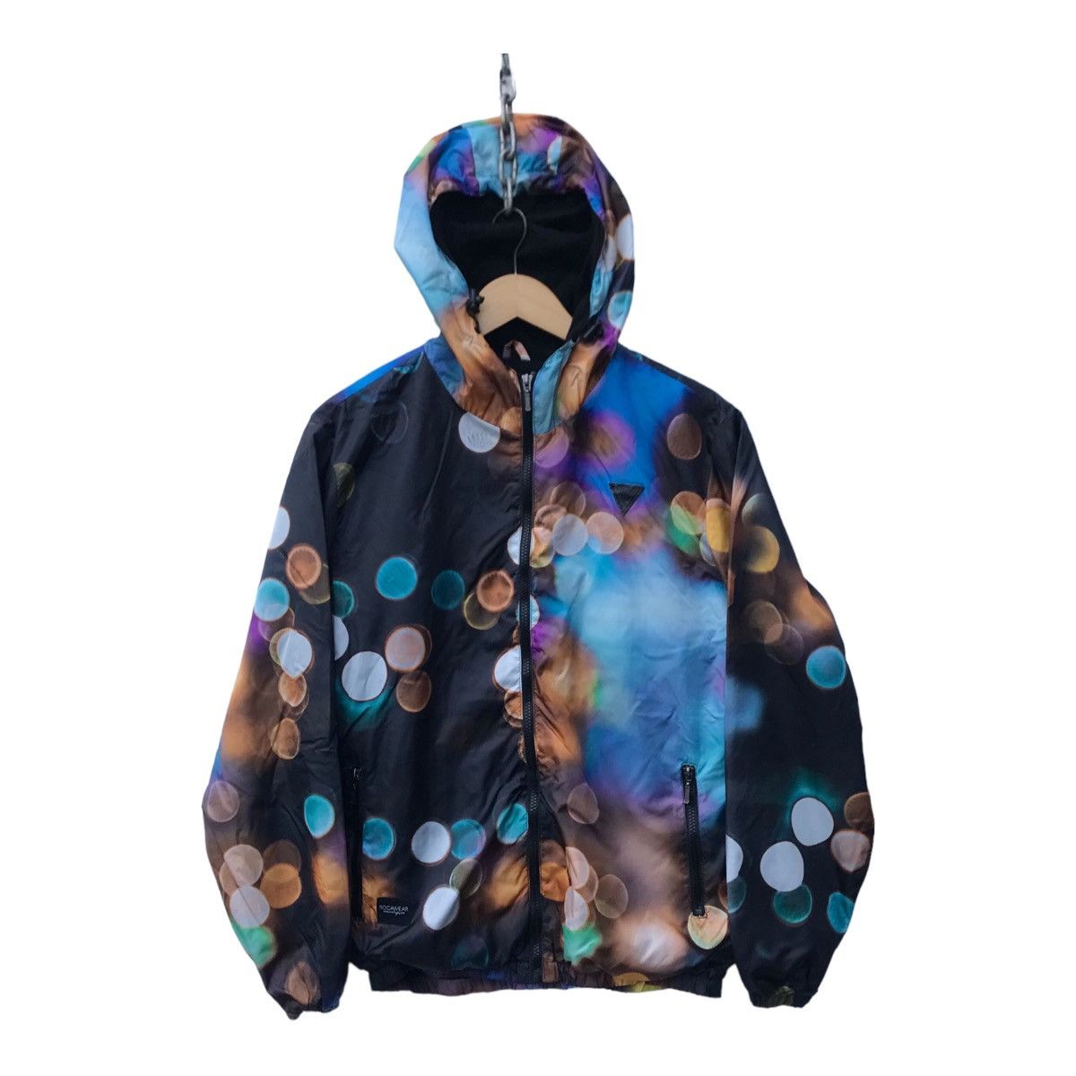 Rocawear Rocawear Multicolor Windbreaker Hoodie Streetwear Jacket Size US M / EU 48-50 / 2 - 1 Thumbnail