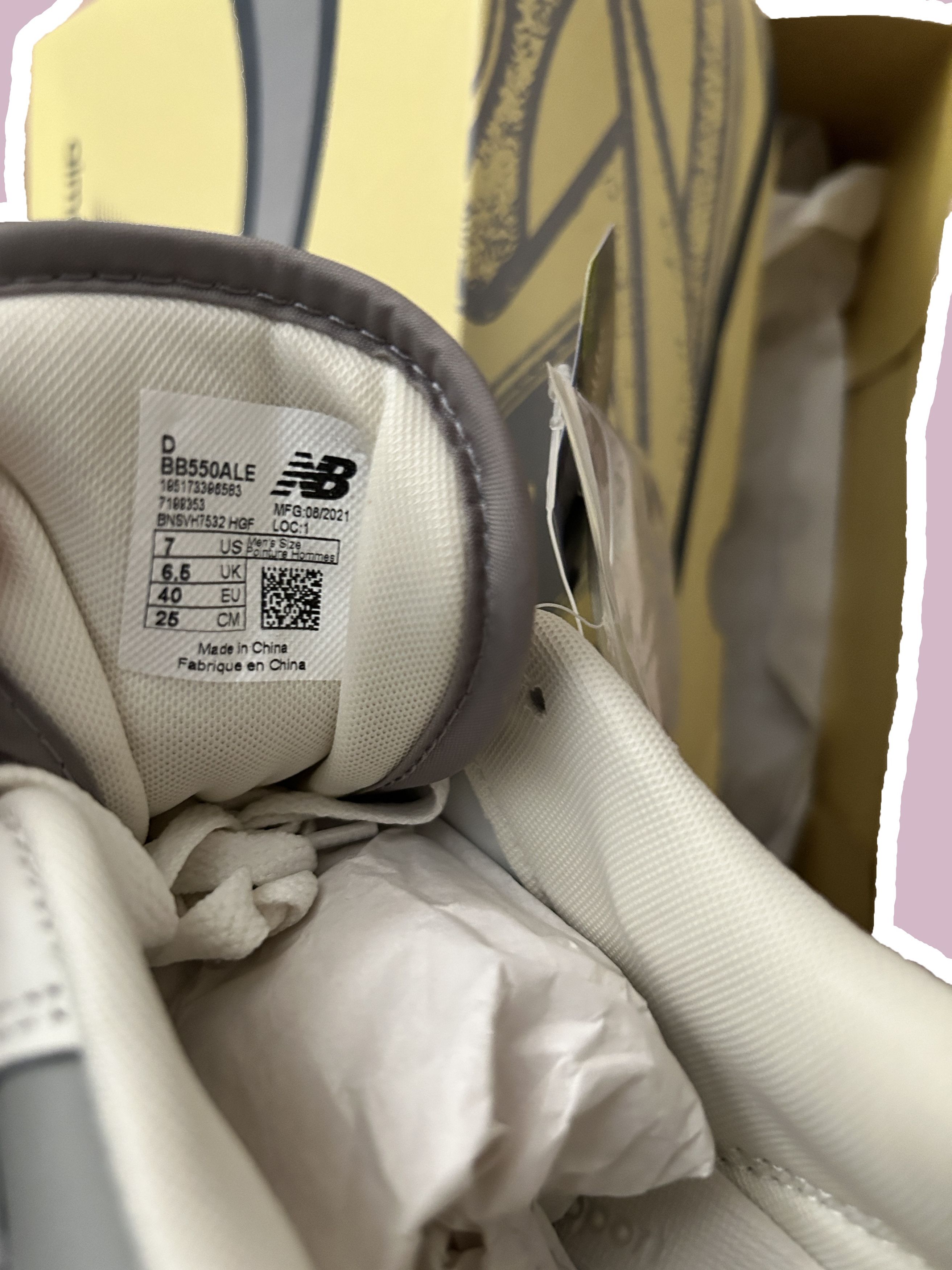 Aime Leon Dore × New Balance New Balance 550 Aime Leon Dore White Grey Silver NB BB550ALE Size US 7 / EU 40 - 6 Thumbnail