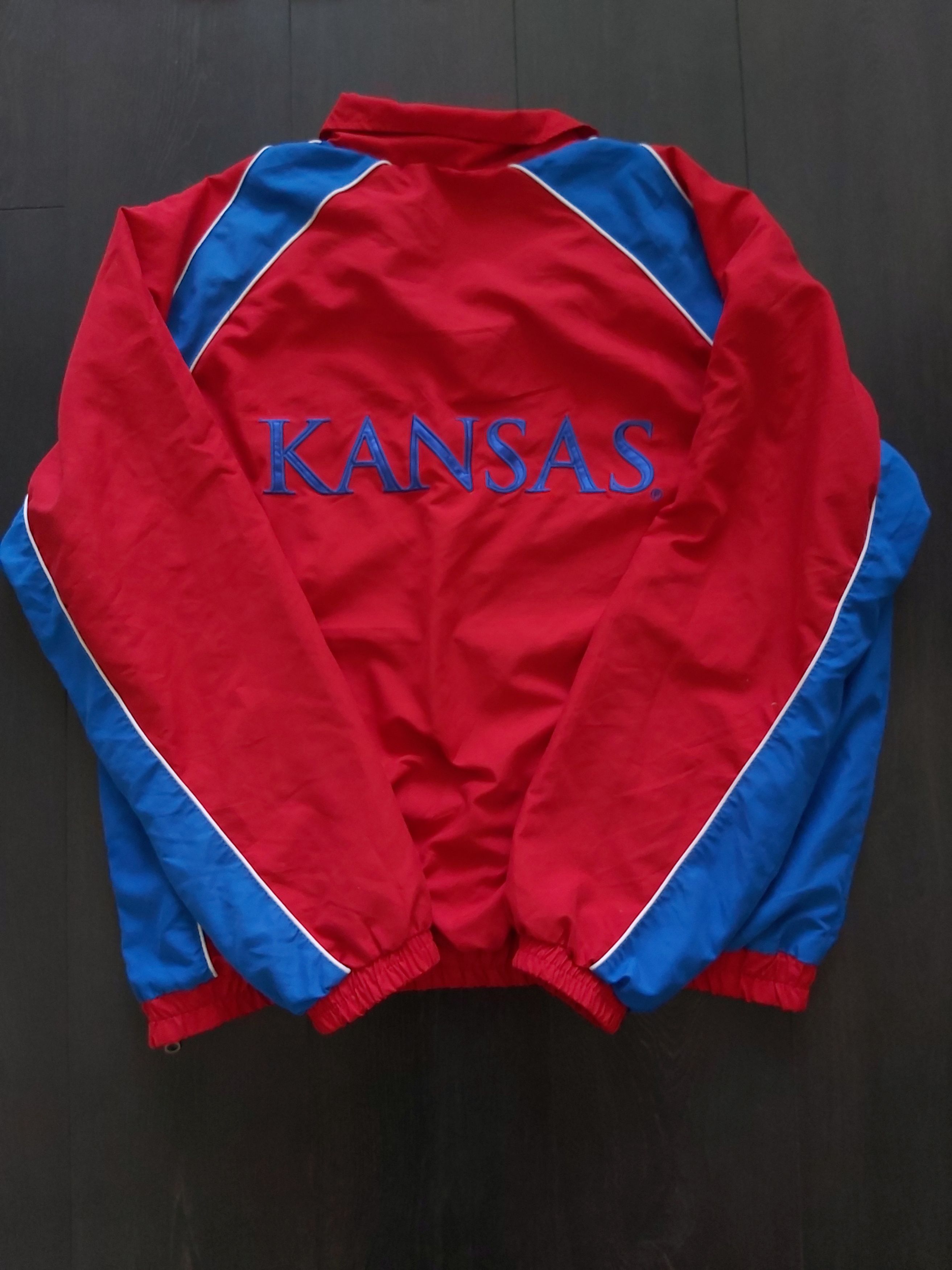 NCAA Kansas Jayhawks Jacket 1/4 Zip - XL - NCAA 58 Sports Size US XL / EU 56 / 4 - 5 Thumbnail
