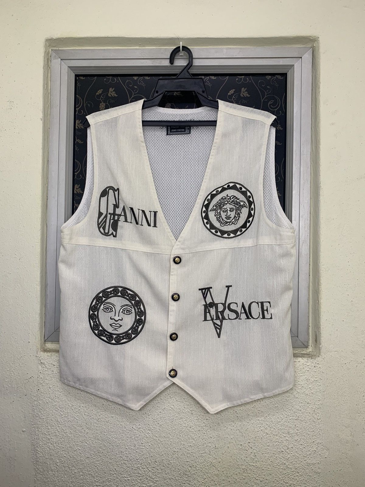Versace Jeans Couture Gianni Versace Jeans Couture Vest Women Made in Italy Size M / US 6-8 / IT 42-44 - 1 Thumbnail