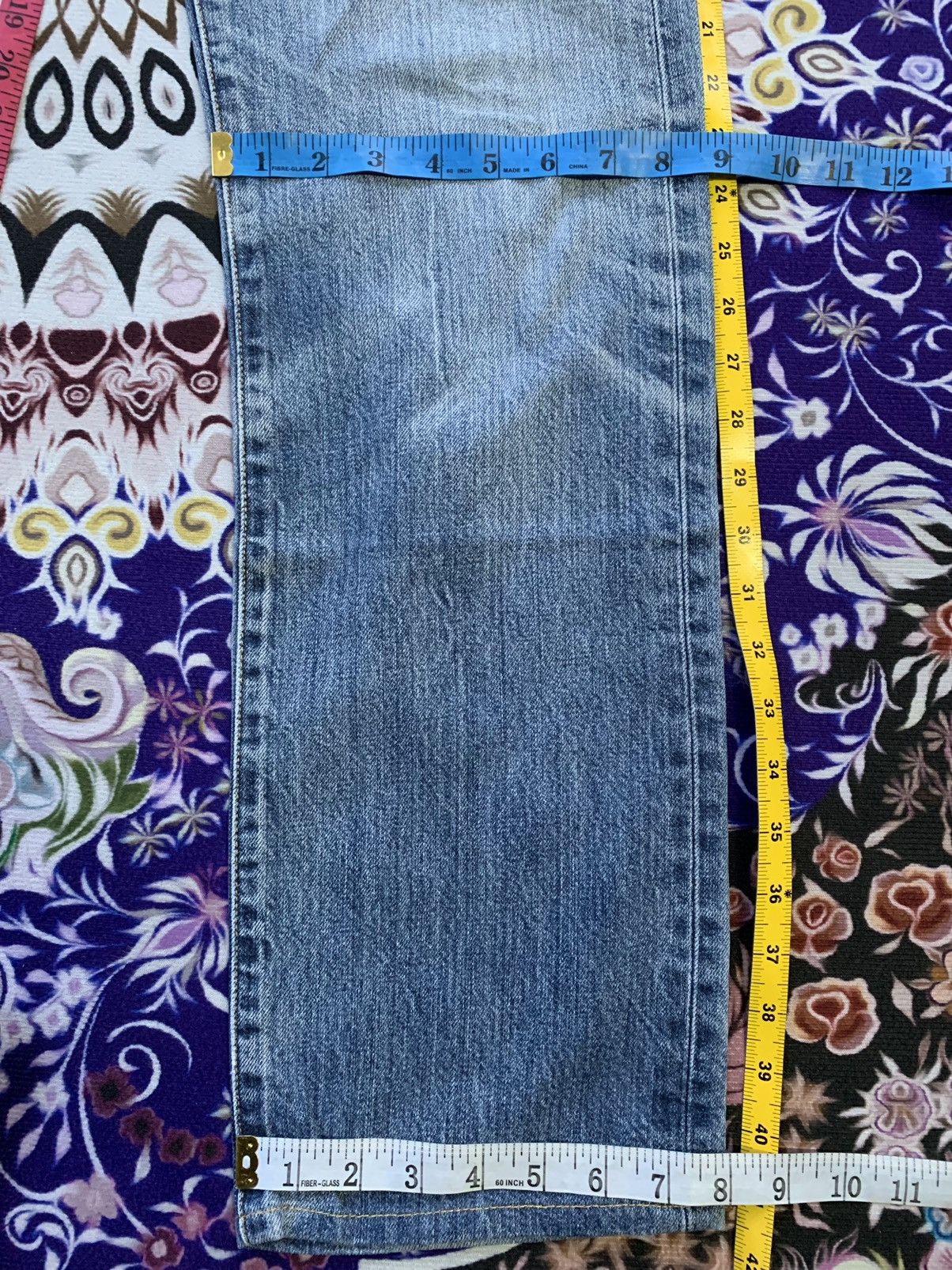 Levi's Vintage Clothing Vintage Levis 501 Distressed Denim Size US 32 / EU 48 - 8 Thumbnail
