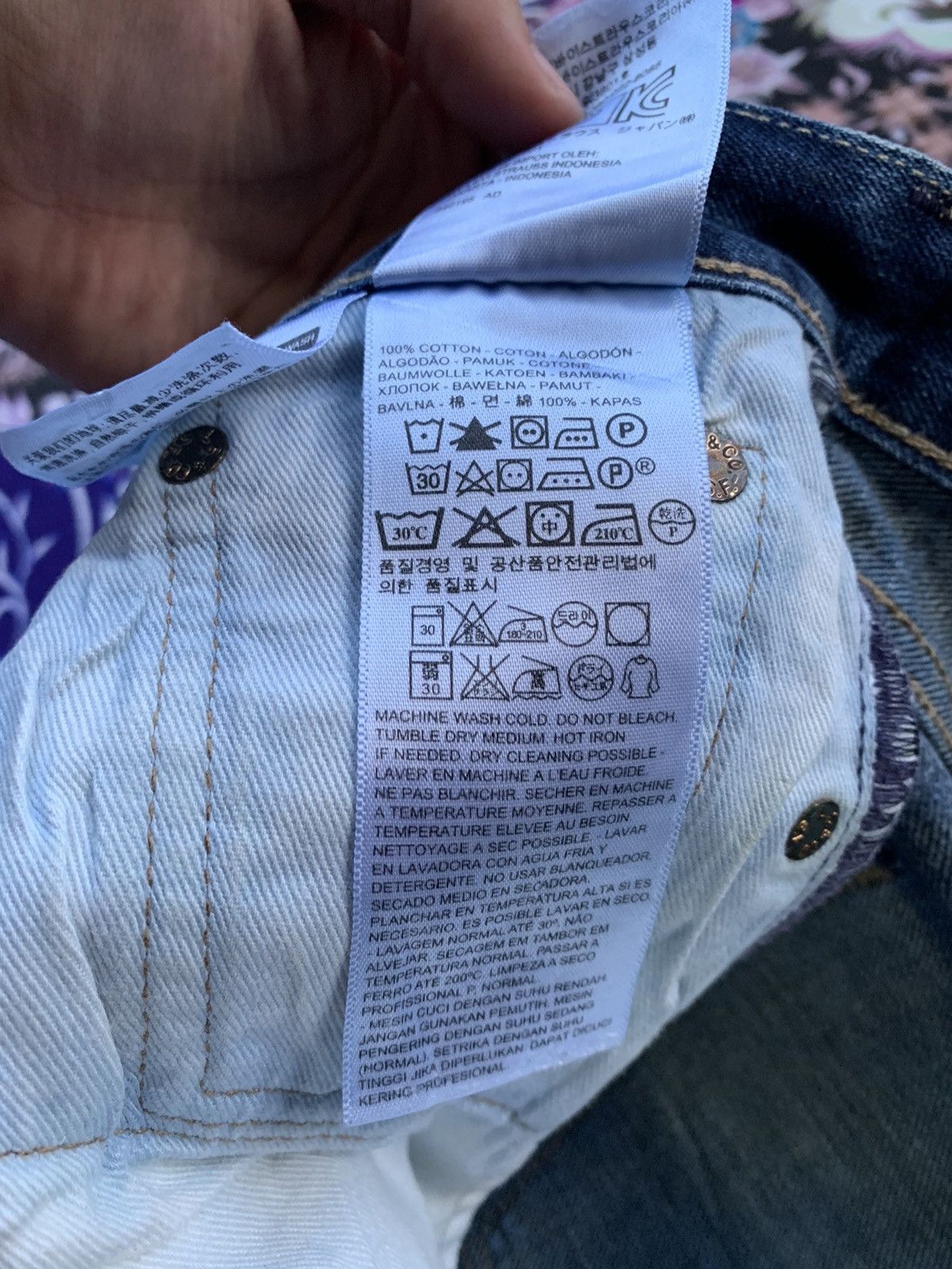 Levi's Levis 501 Faded Wash Denim Size US 32 / EU 48 - 5 Thumbnail