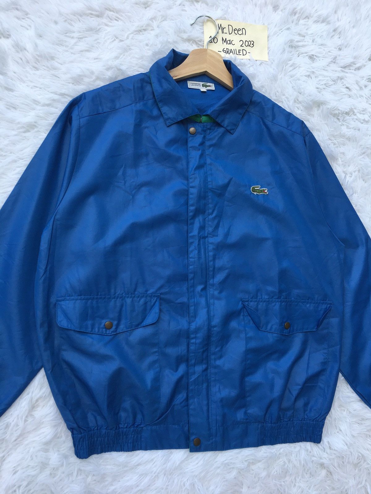Lacoste Vintage 90s Chemise Lacoste Windbreaker Size US M / EU 48-50 / 2 - 4 Thumbnail