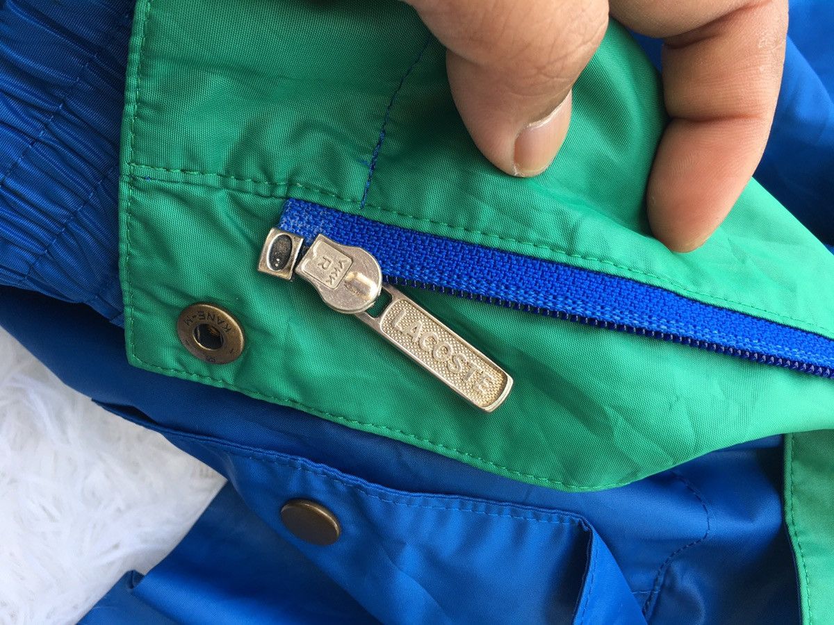 Lacoste Vintage 90s Chemise Lacoste Windbreaker Size US M / EU 48-50 / 2 - 13 Thumbnail