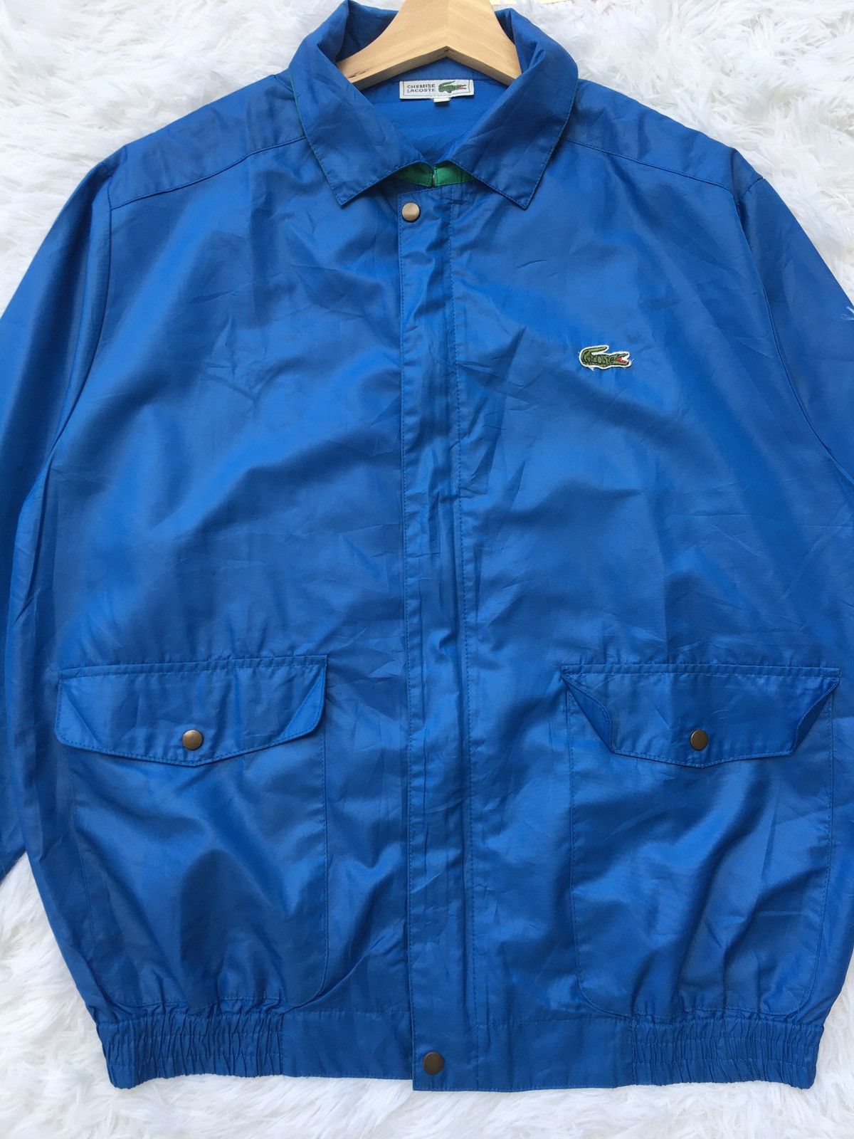 Lacoste Vintage 90s Chemise Lacoste Windbreaker Size US M / EU 48-50 / 2 - 6 Thumbnail