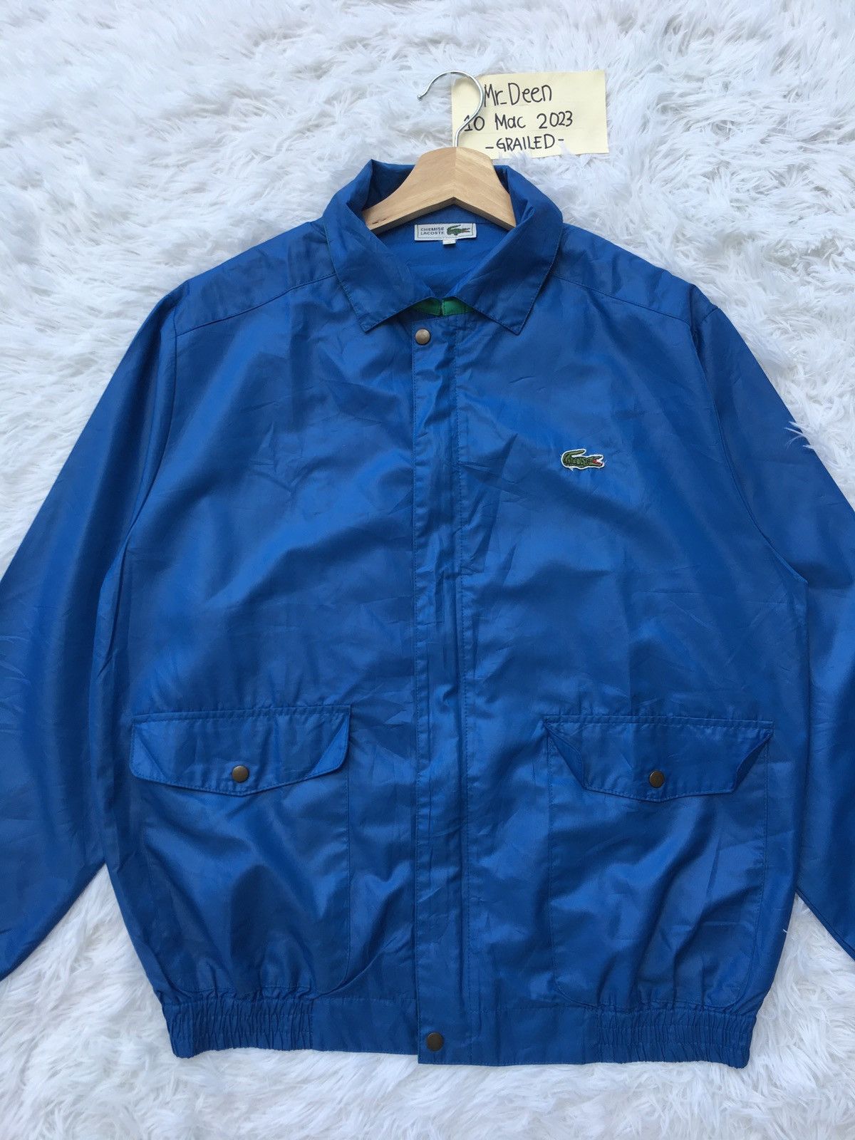 Lacoste Vintage 90s Chemise Lacoste Windbreaker Size US M / EU 48-50 / 2 - 3 Thumbnail