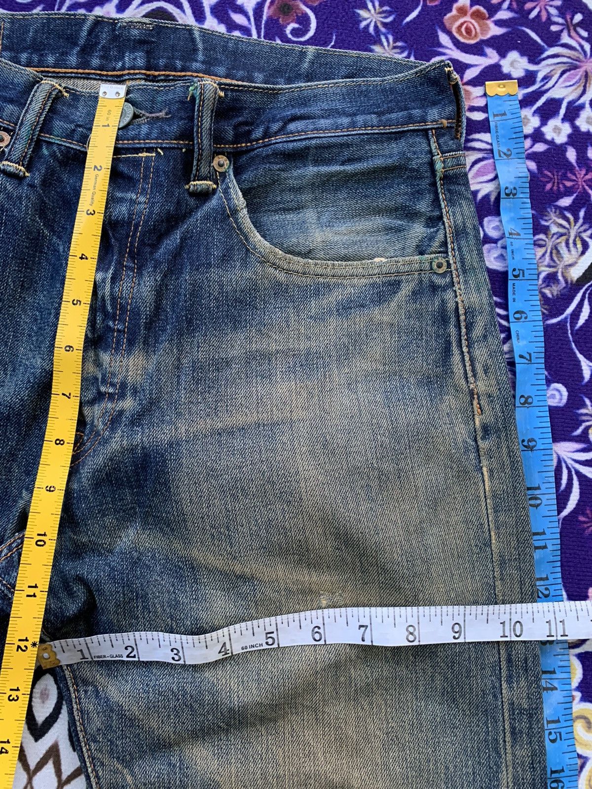 Levi's Levis 501 Distressed Denim Size US 32 / EU 48 - 16 Thumbnail