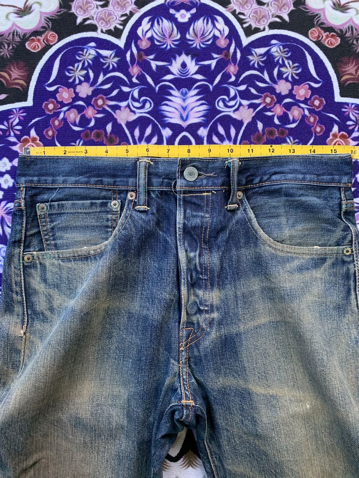 Levi's Levis 501 Distressed Denim Size US 32 / EU 48 - 17 Thumbnail