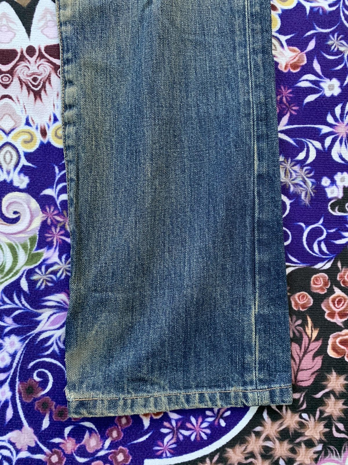 Levi's Levis 501 Distressed Denim Size US 32 / EU 48 - 2 Thumbnail