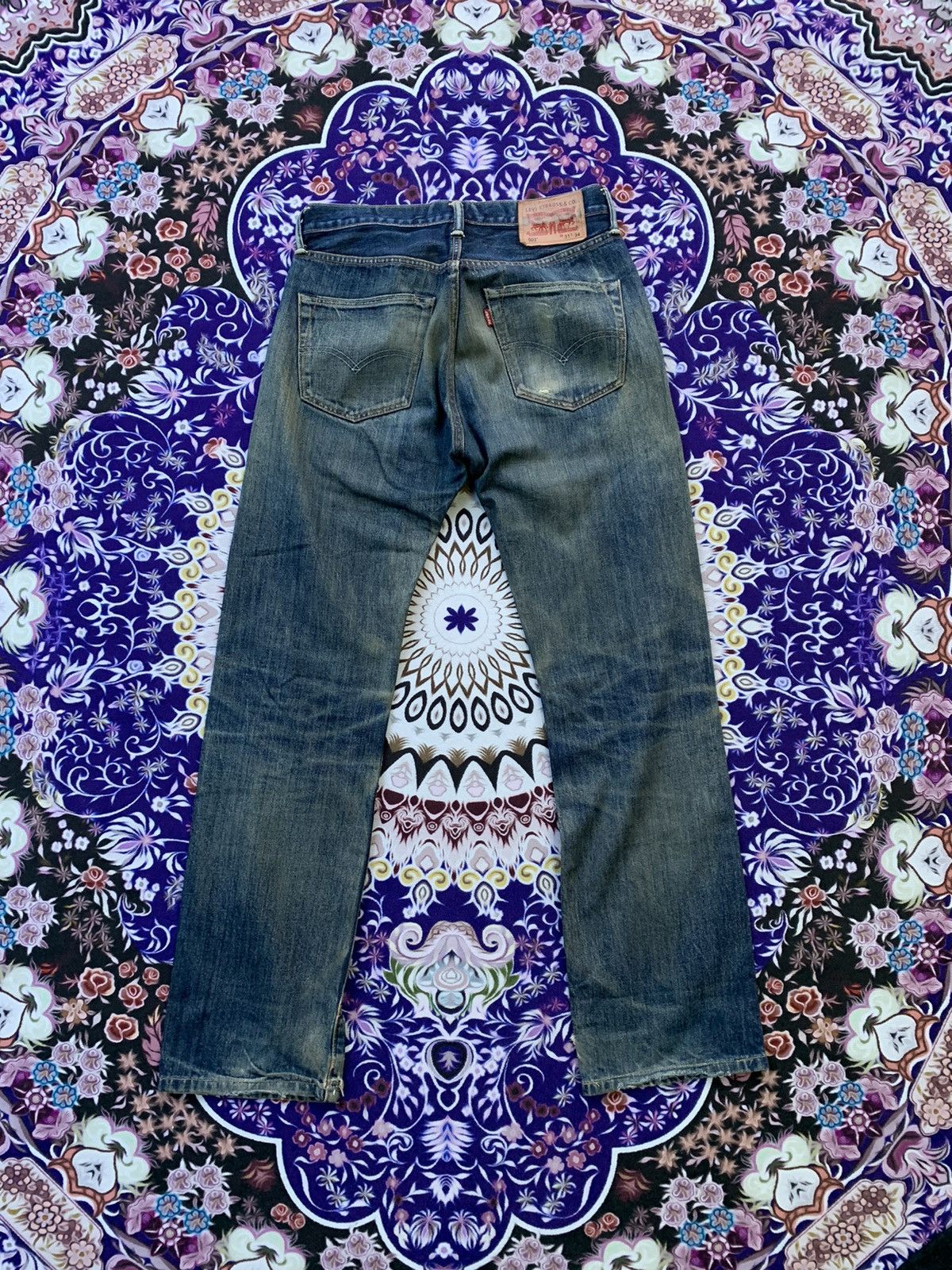 Levi's Levis 501 Distressed Denim Size US 32 / EU 48 - 10 Thumbnail