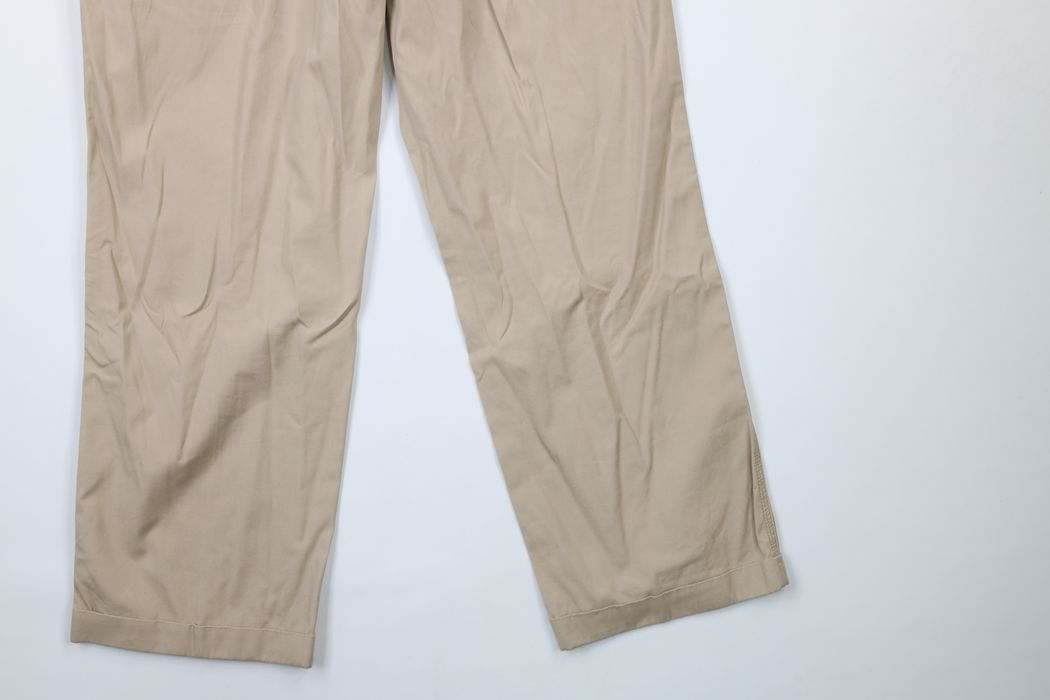 Vintage Vintage Orvis Trim Cuffed Wide Leg Chino Pants Beige Cotton ...