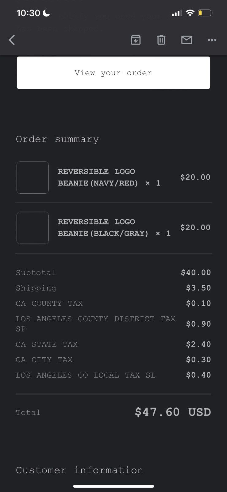 Fuck The Population FTP REVERSIBLE LOGO BEANIE (NAVY-RED) Size ONE SIZE - 6 Thumbnail