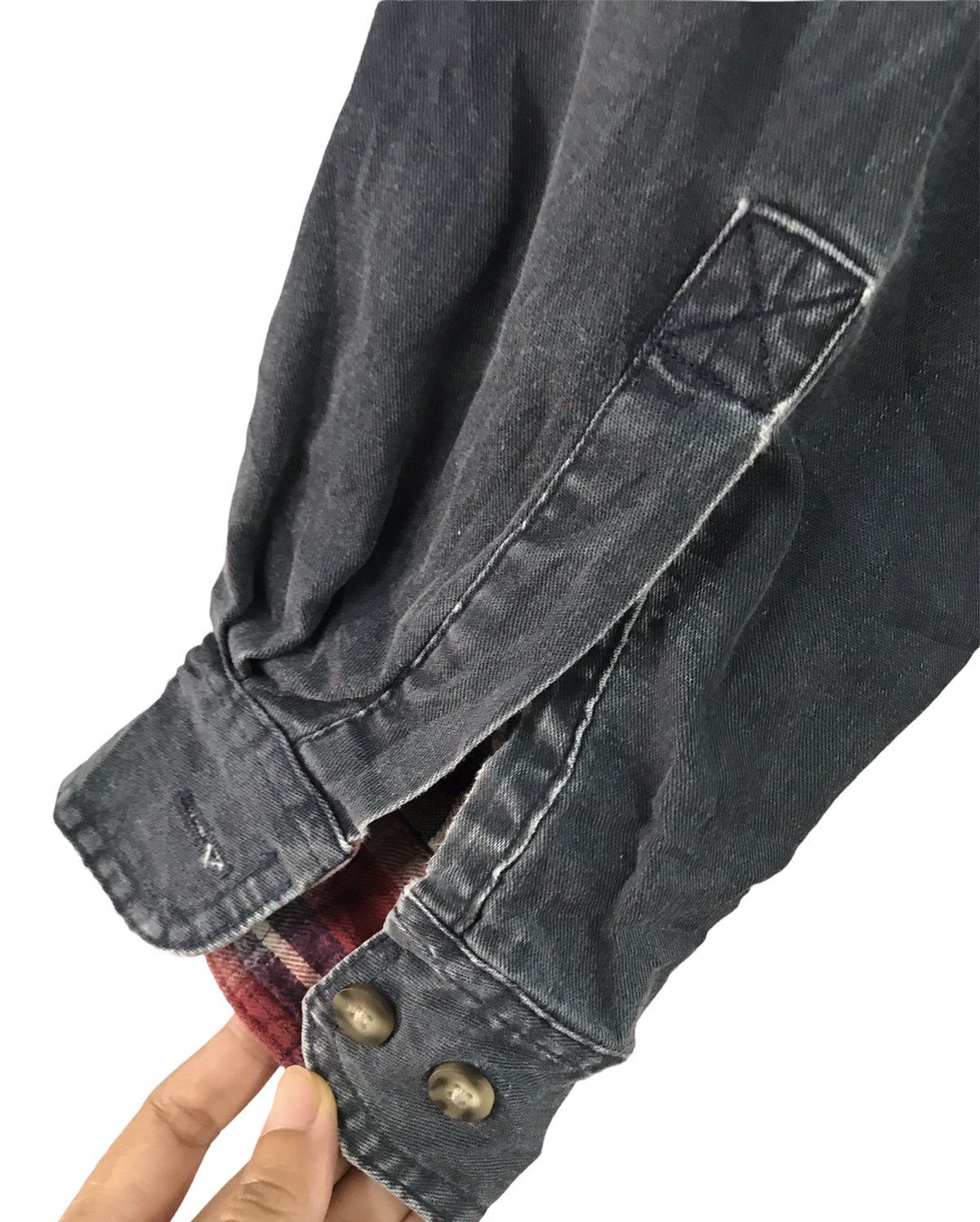 Flannel L. L Bean Flannel Jean TWo Pocket Tshirt Size US L / EU 52-54 / 3 - 6 Thumbnail