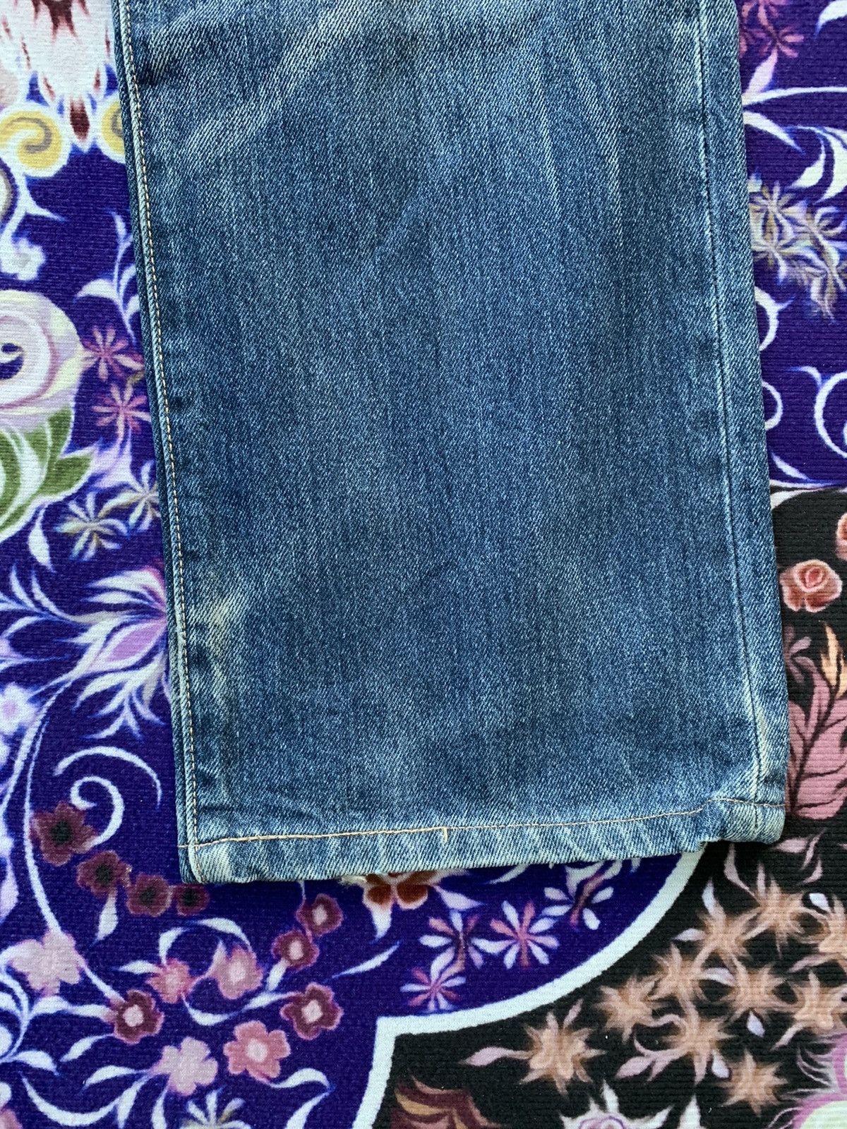 Levi's Vintage Clothing Levis 501 Distressed Denim Size US 32 / EU 48 - 2 Thumbnail