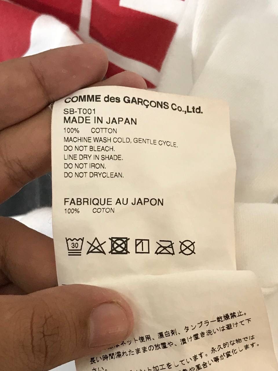 Comme des Garcons Rare design Size US L / EU 52-54 / 3 - 5 Thumbnail