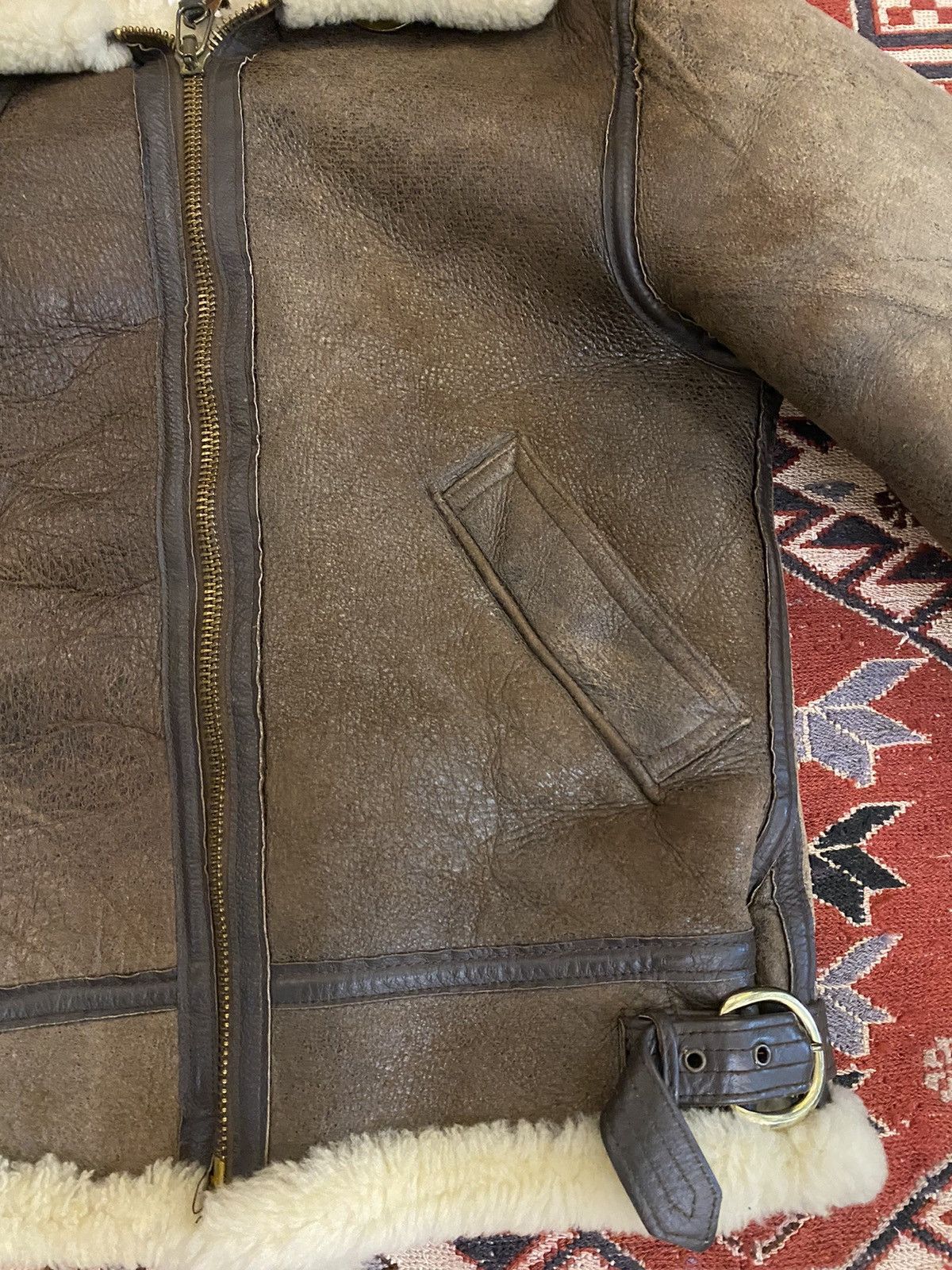Japanese Brand × Vintage Vintage Sheepskin Shearling B-3 Avitor Bomber Jacket Size US M / EU 48-50 / 2 - 10 Thumbnail