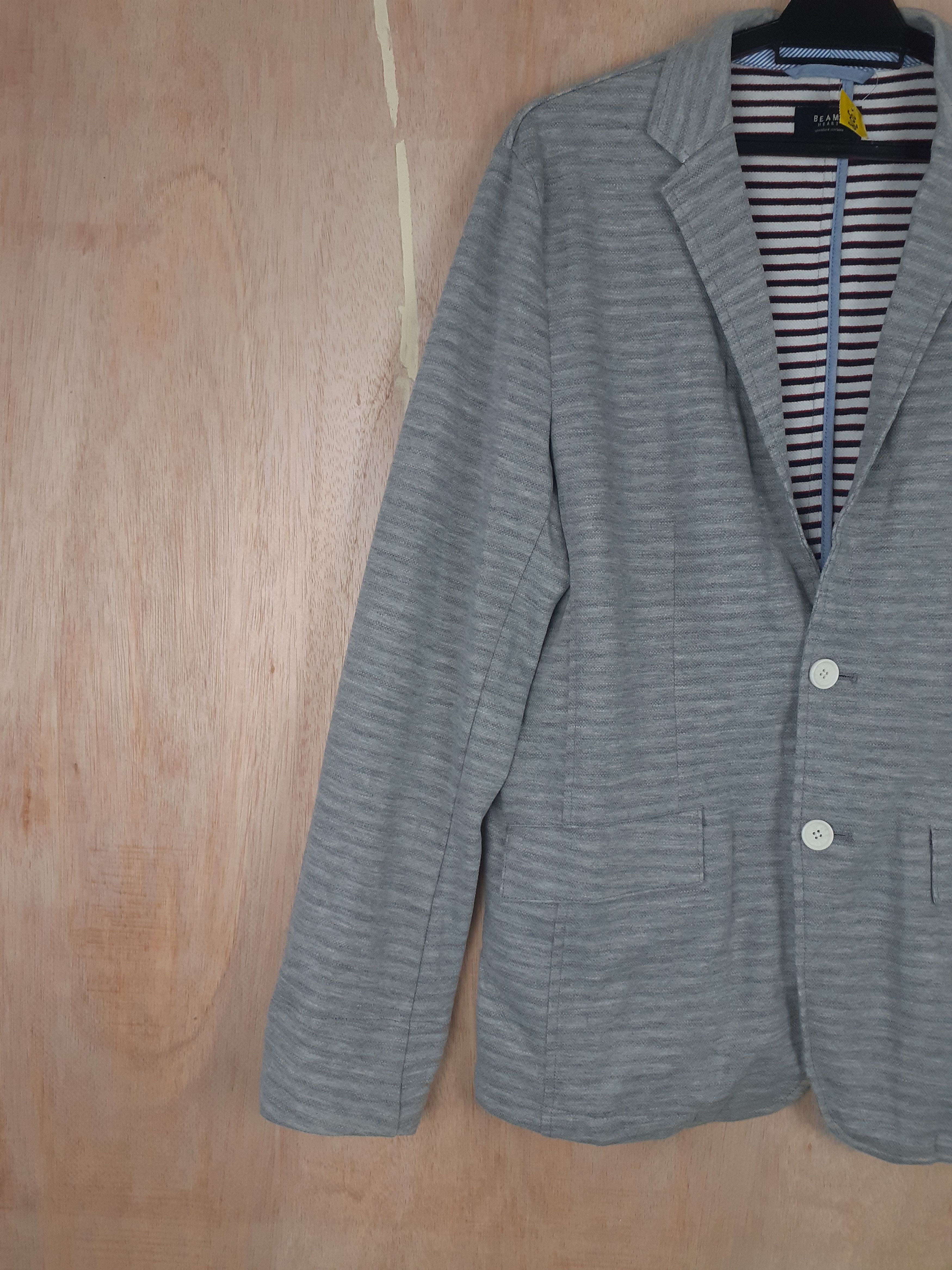 Beams Plus Beams Heart japan gray jacket cardigan #3078 Size US M / EU 48-50 / 2 - 5 Thumbnail