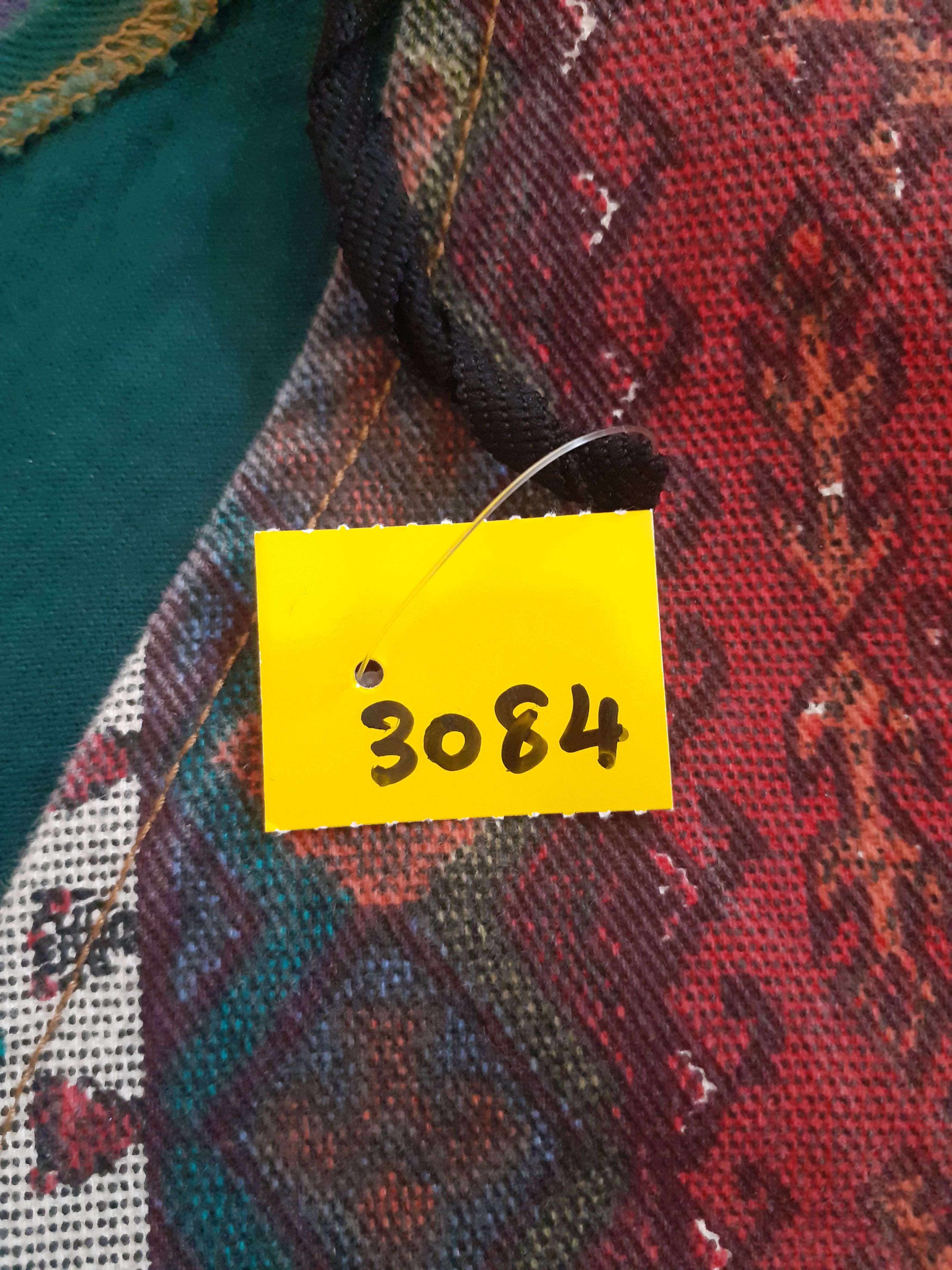 Vintage Niki Lee navajo art red/green knitwear vest #3084 Size US S / EU 44-46 / 1 - 8 Thumbnail