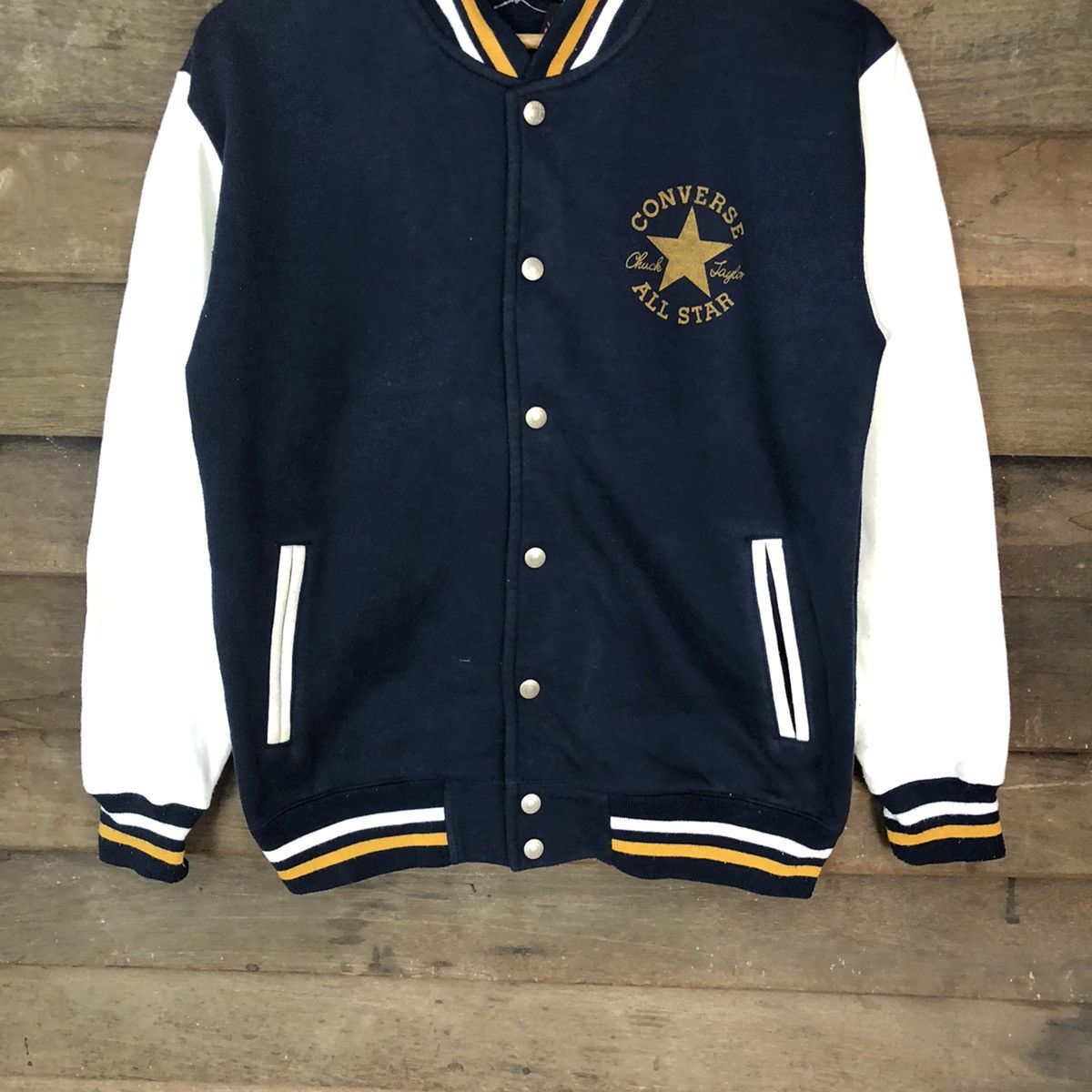 Converse Converse Dark blue Varsity Jacket #4756 Size US S / EU 44-46 / 1 - 3 Thumbnail