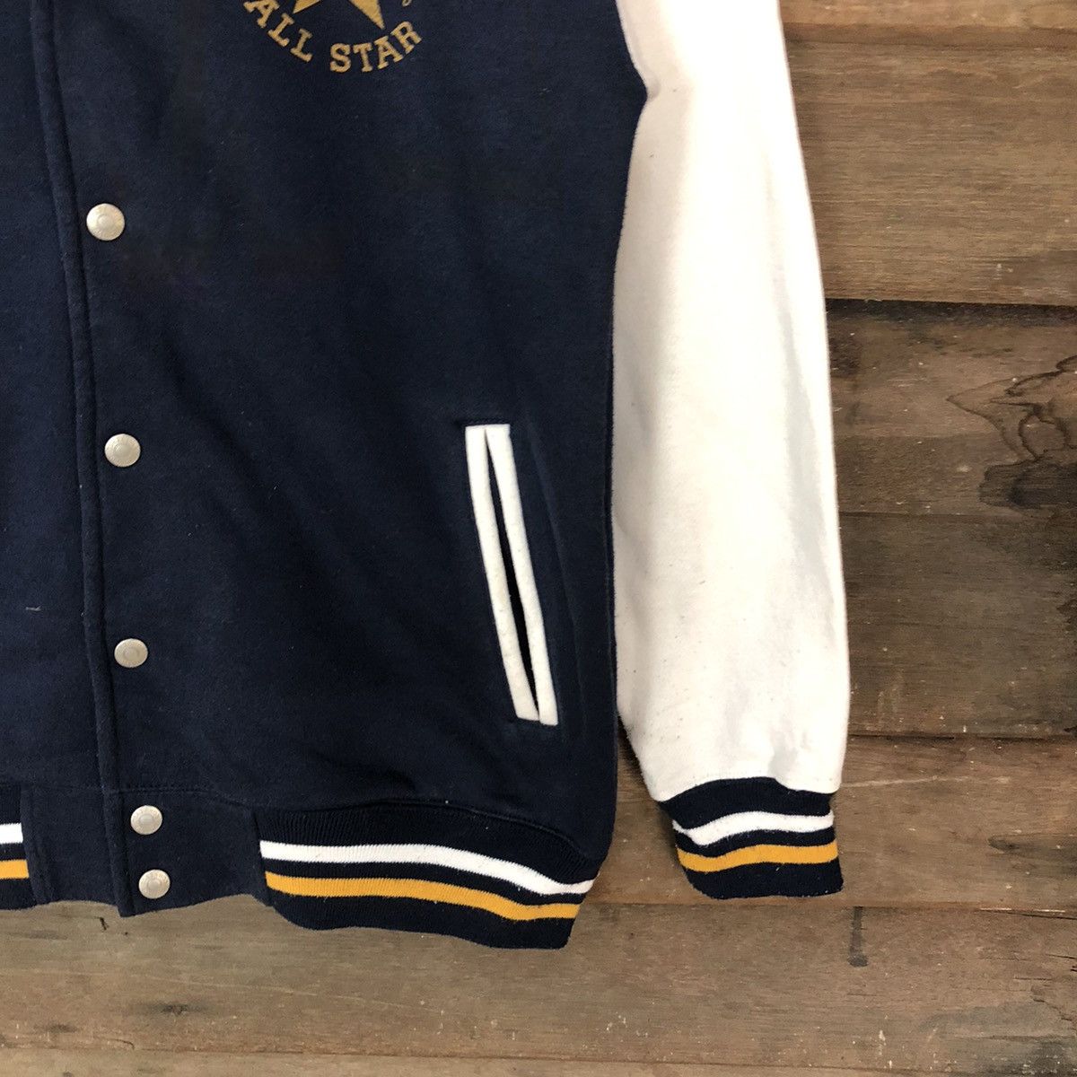 Converse Converse Dark blue Varsity Jacket #4756 Size US S / EU 44-46 / 1 - 5 Thumbnail