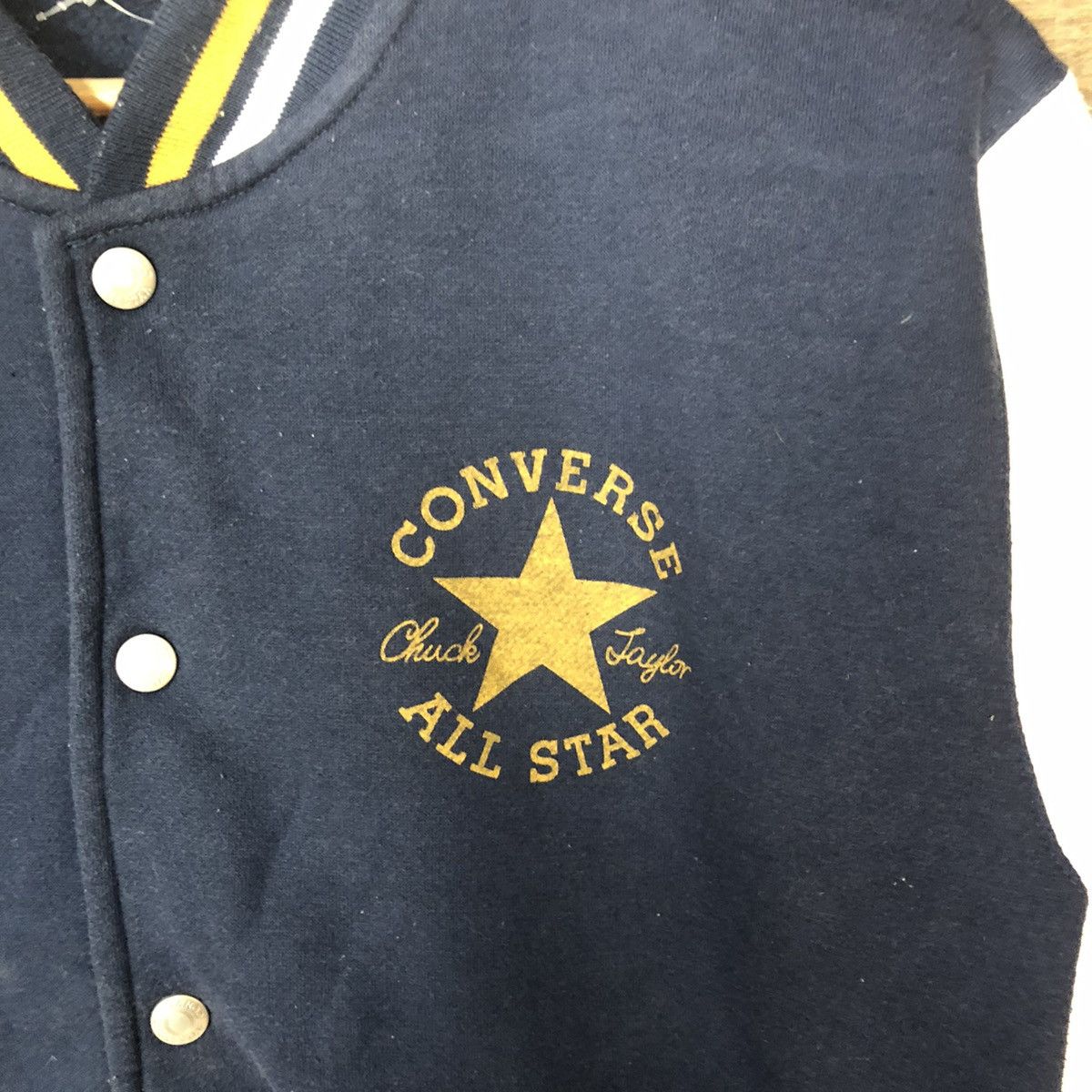 Converse Converse Dark blue Varsity Jacket #4756 Size US S / EU 44-46 / 1 - 6 Thumbnail