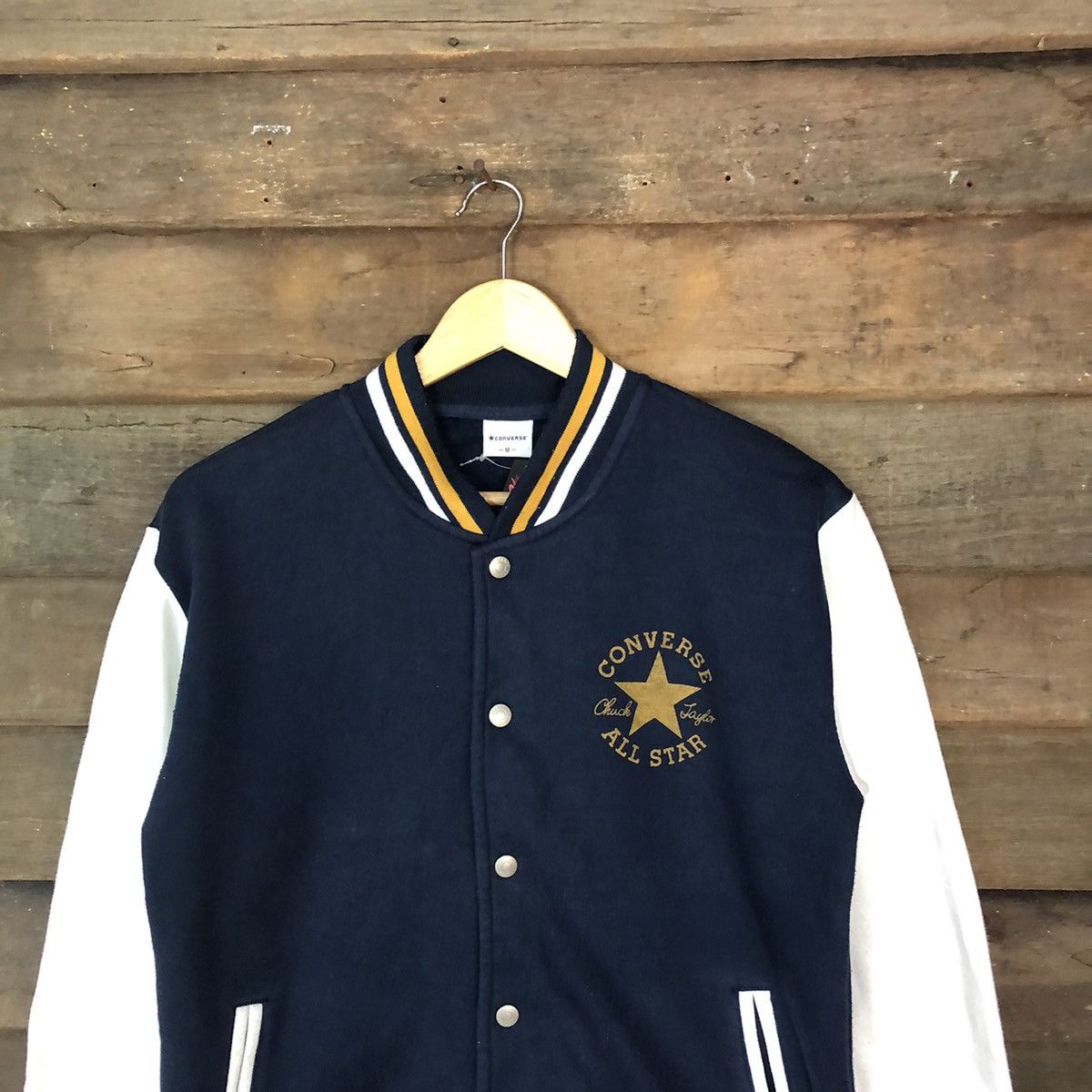 Converse Converse Dark blue Varsity Jacket #4756 Size US S / EU 44-46 / 1 - 2 Thumbnail
