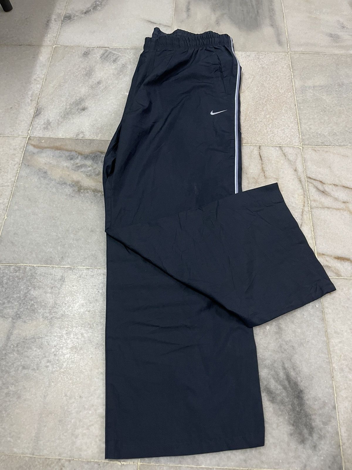 Nike Nike Y2K Women Pants Navy Blue Size 34" / US 12 / IT 48 - 2 Thumbnail